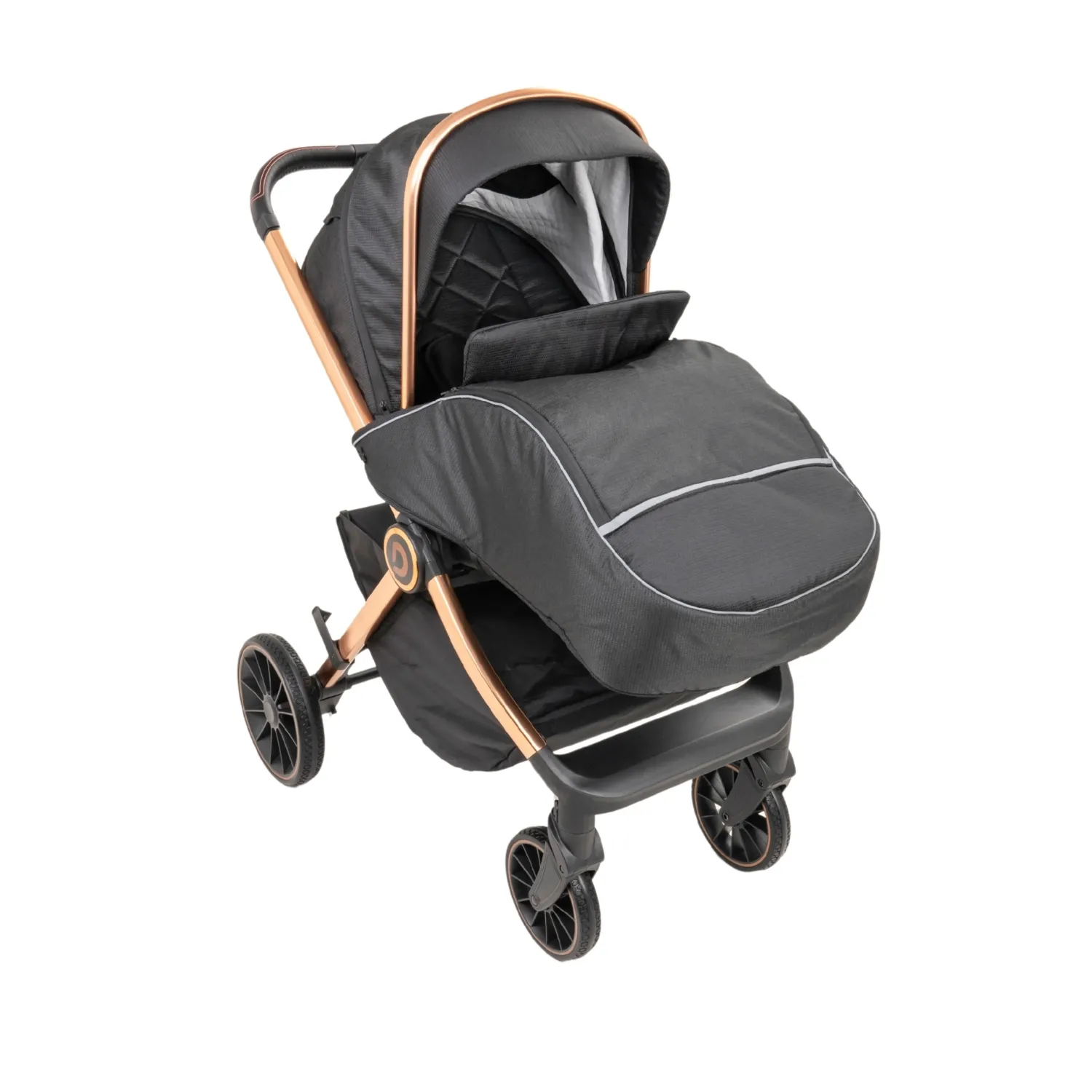 Duux Pro Max 2 Travel Sistem Bebek Arabası Black