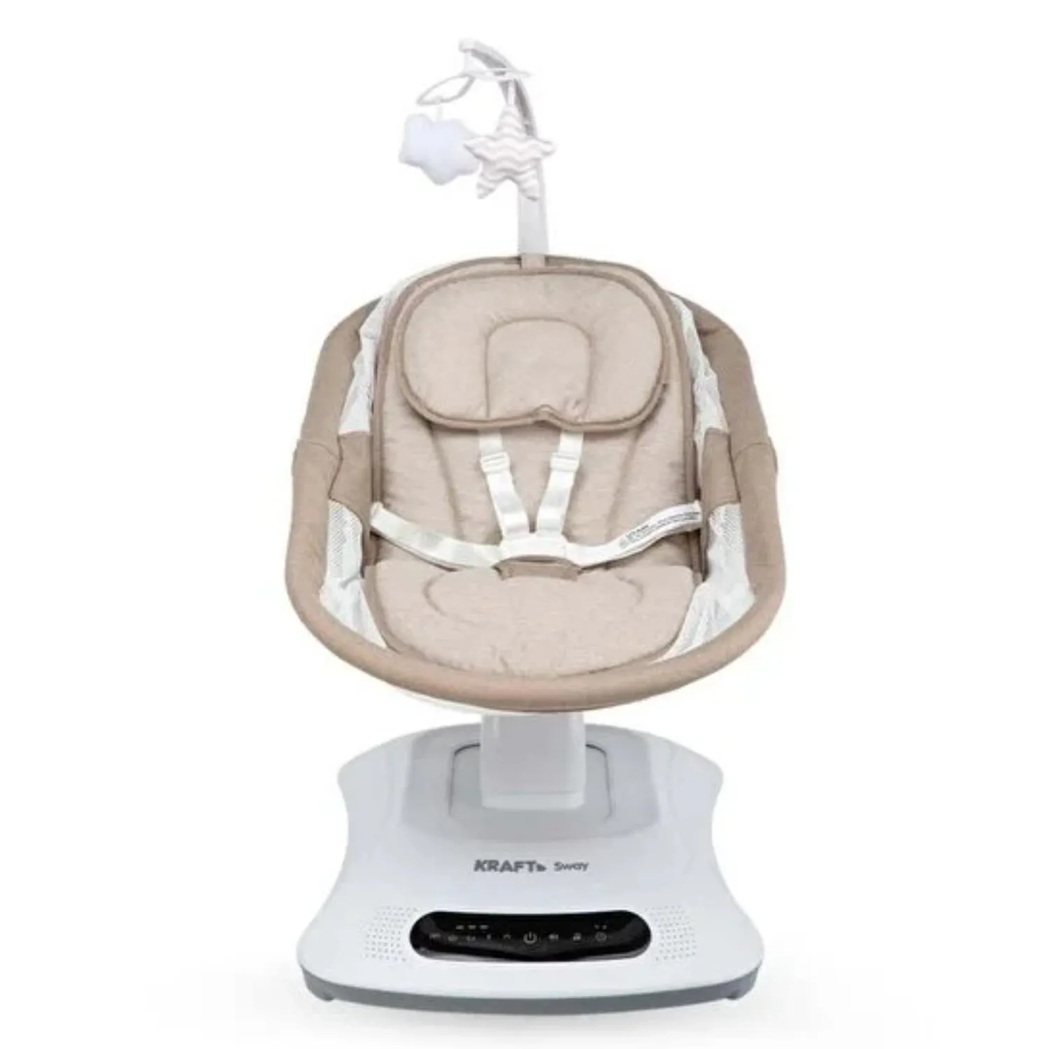 Kraft Sway Portbebeli Elektrikli Salıncak Beige