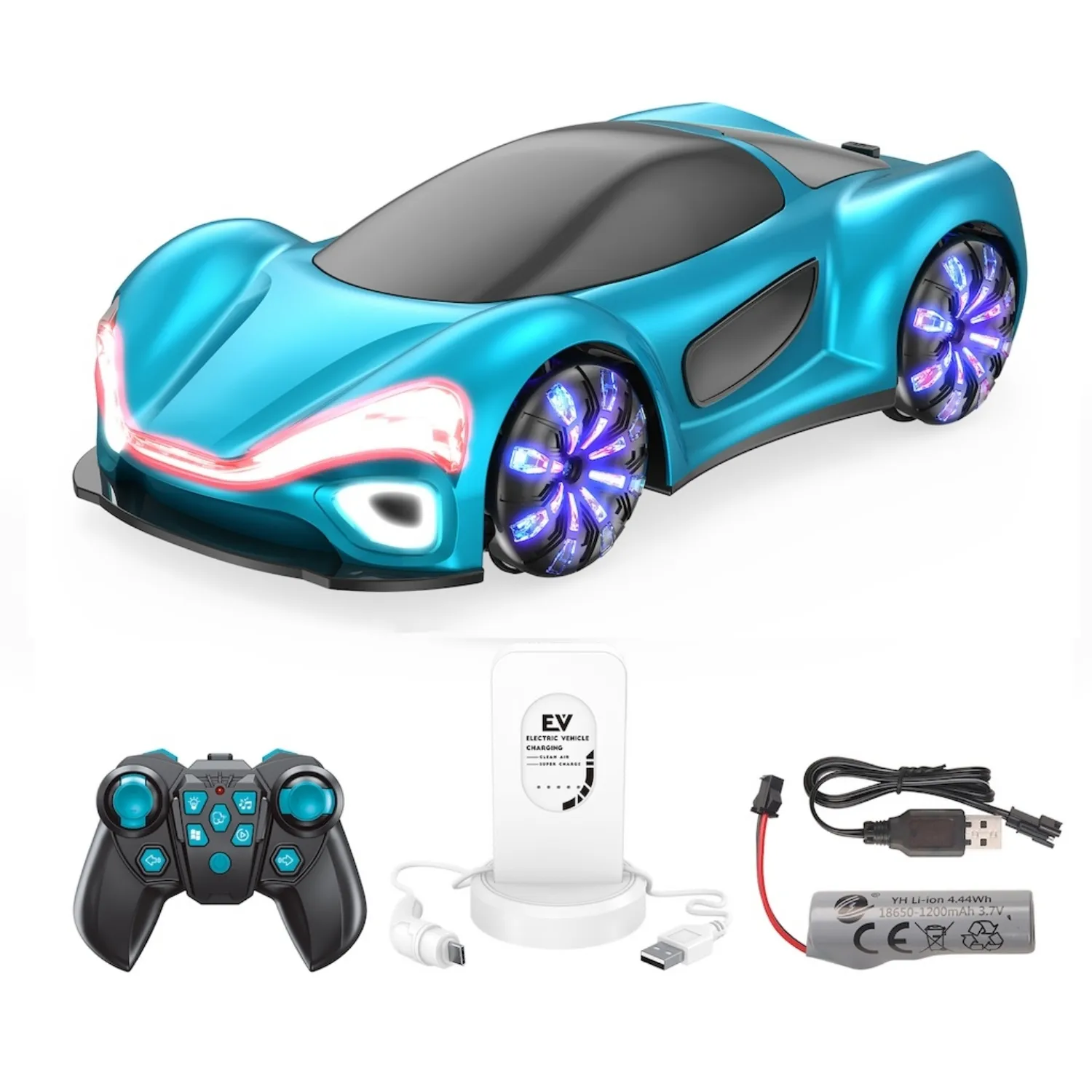 Vardem Uzaktan Kumandalı 2.4G Şarjlı Işıklı Müzikli Şarj İstasyonlu Spor Araba Vardem Uzaktan Kumandalı 2.4G Şarjlı Işıklı Müzikli Şarj İstasyonlu Spor Araba