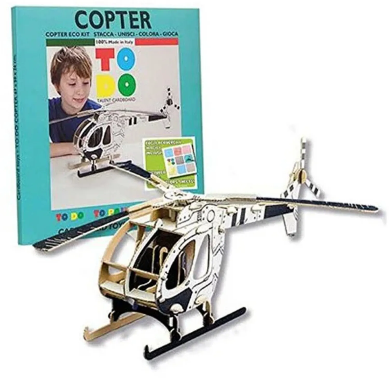 Todo 3D Boyanabiliir Helikopter