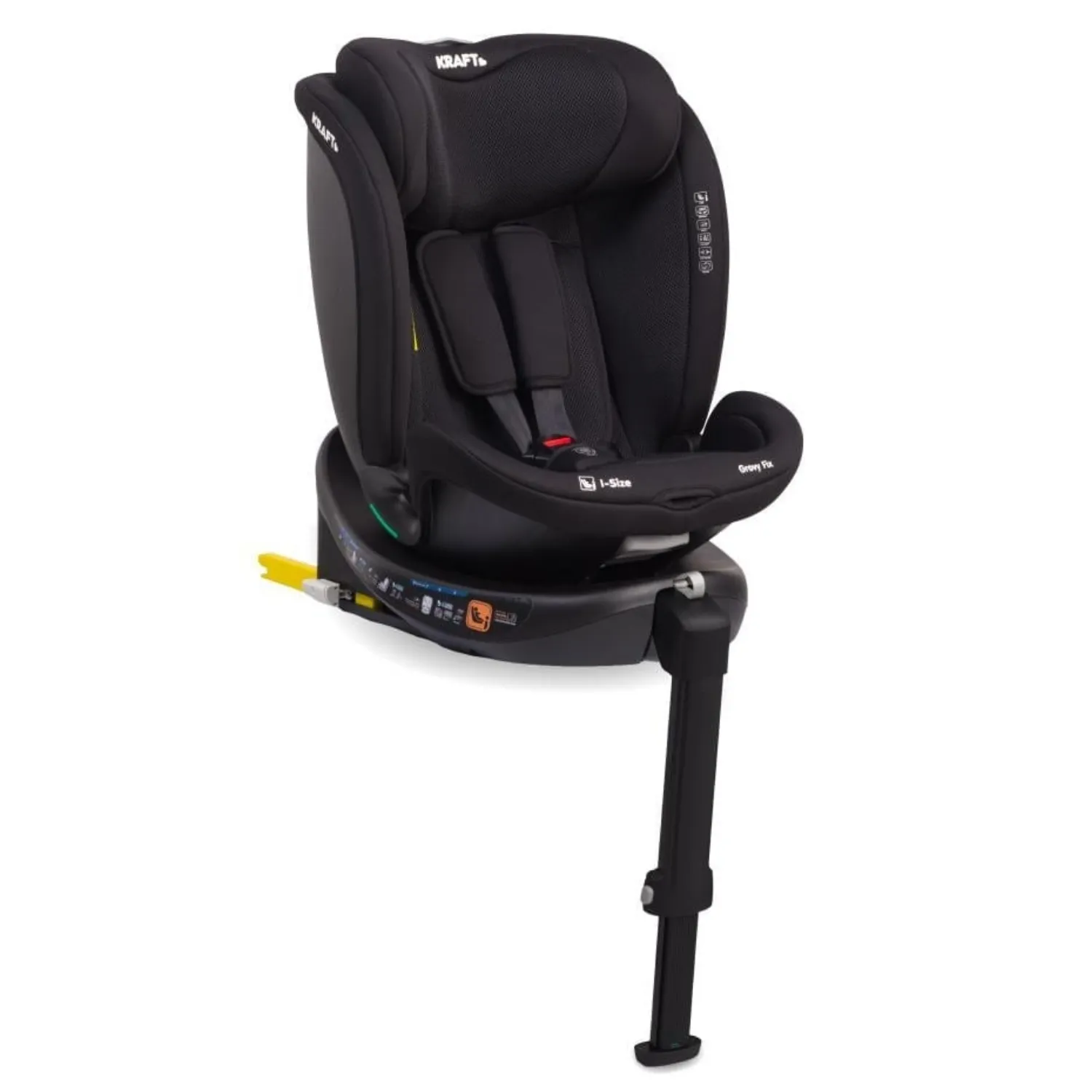 Kraft Grovy I-Size Oto Koltuğu 0-36 Kg Black