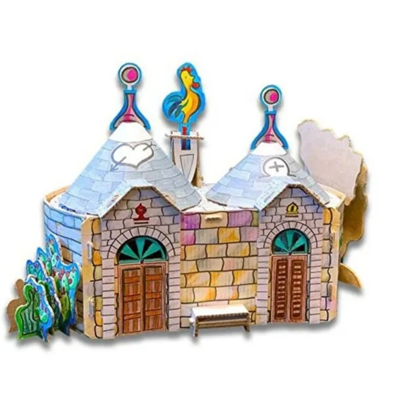 Todo 3D Boyanabiliir Trulli Evleri