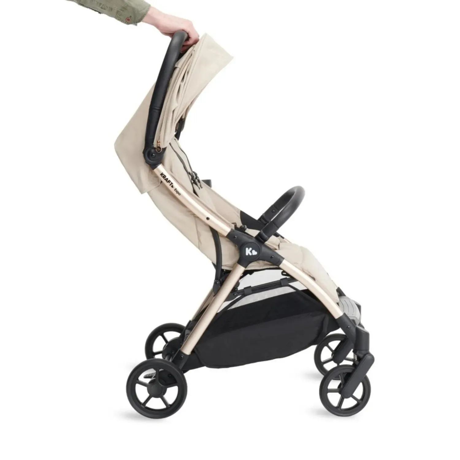 Kraft Expo Kabin Bebek Arabası Black Gold