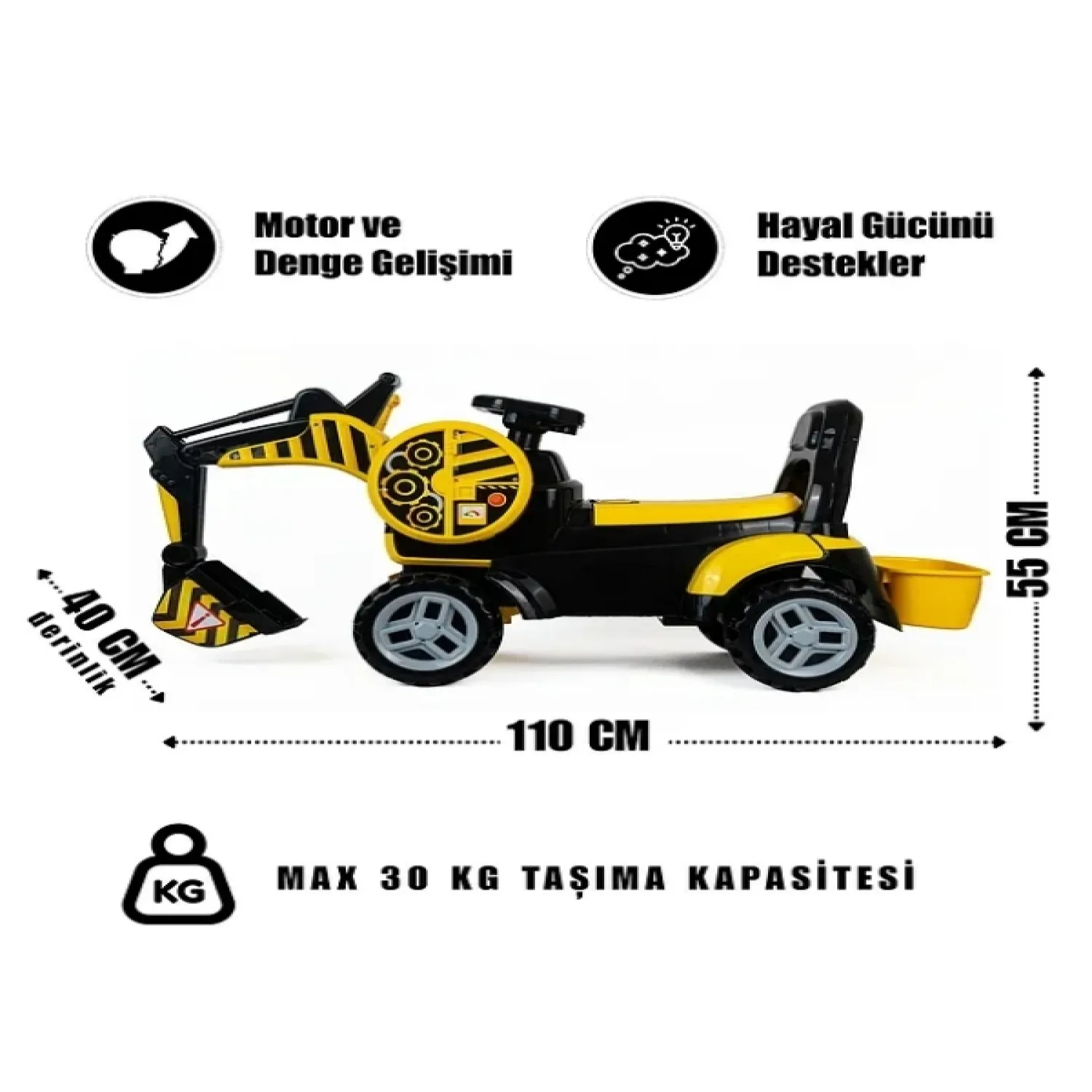 Bin-git İnşaat Aracı Kepçe