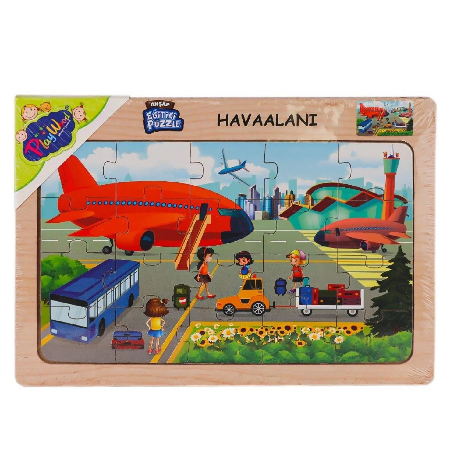 Play Woodl Eğitici Puzzle Havaalanı