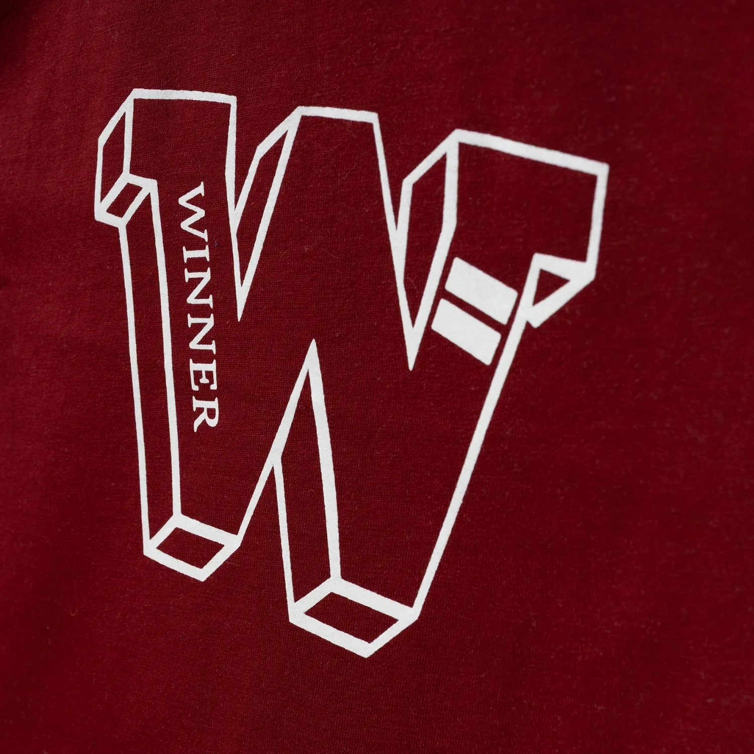 Winimo T-Shirt W Baskılı Bordo