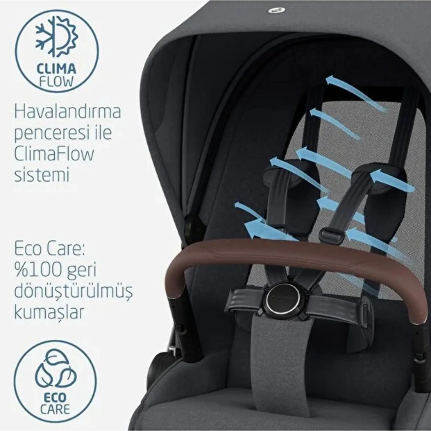 Maxi-Cosi Fame Bebek Arabası Twillic Graphite 