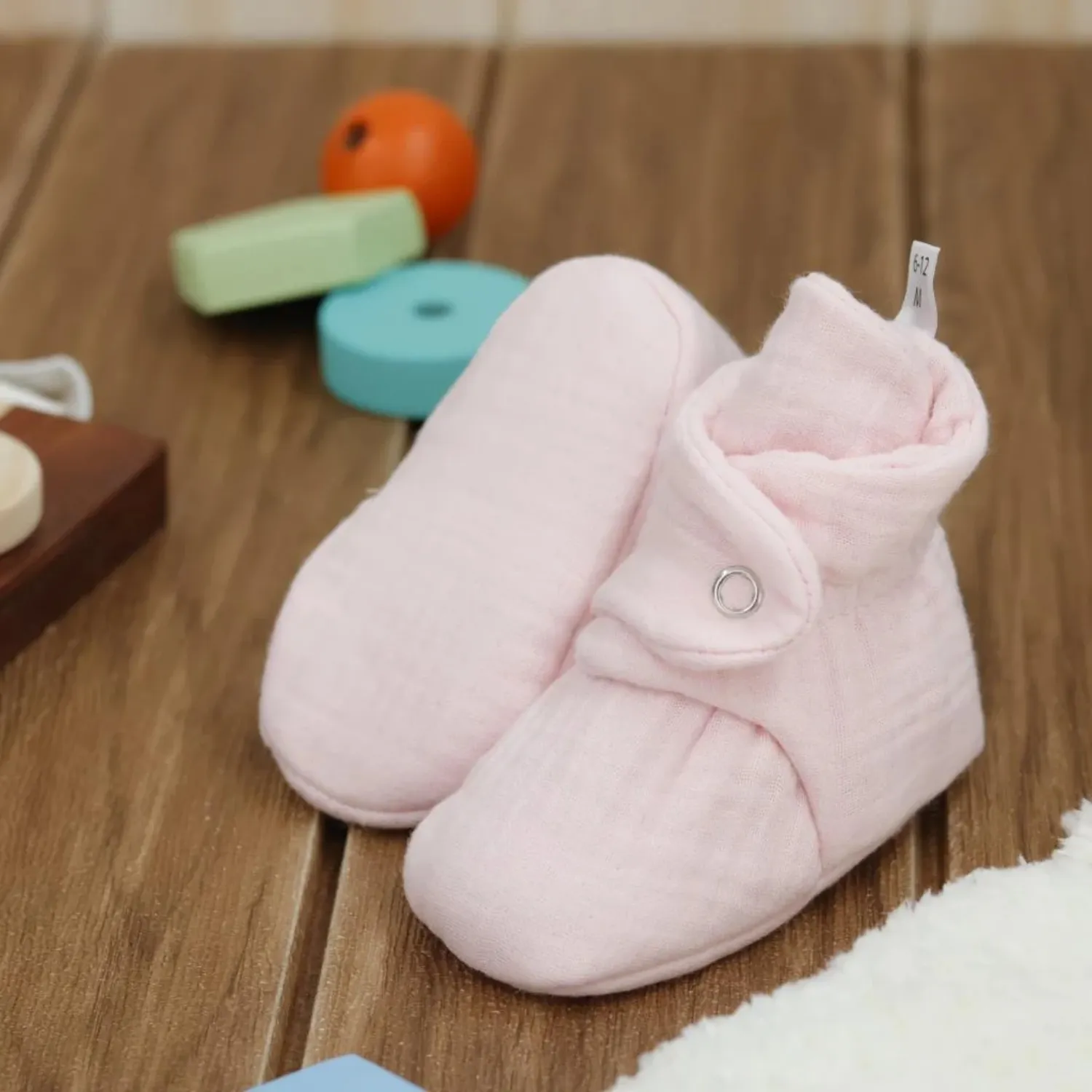 Ella Bonna Panduf Organik Pamuk Müslin Pembe
