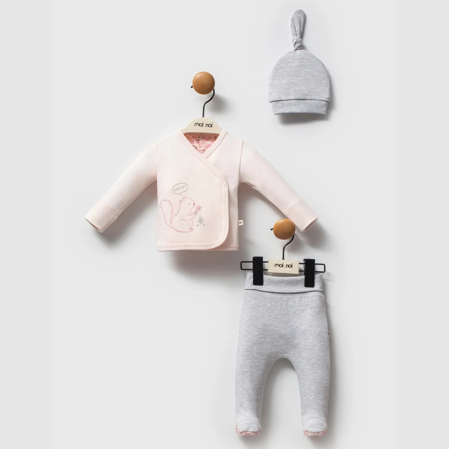 Moi Noi Zıbın Takımı Tea Mürdüm Moi Noi Zıbın Takımı Tea Mürdüm