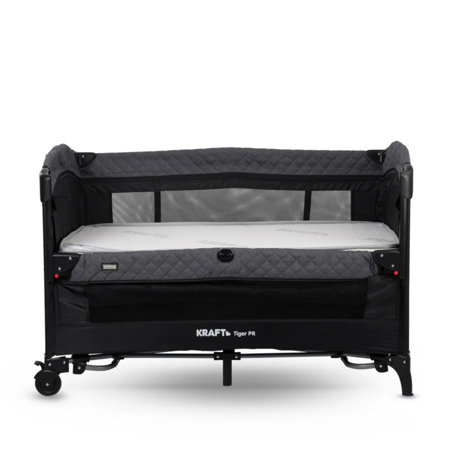 Kraft Tiger Anne Yanı Oyun Parkı 70x120 cm Dark Grey