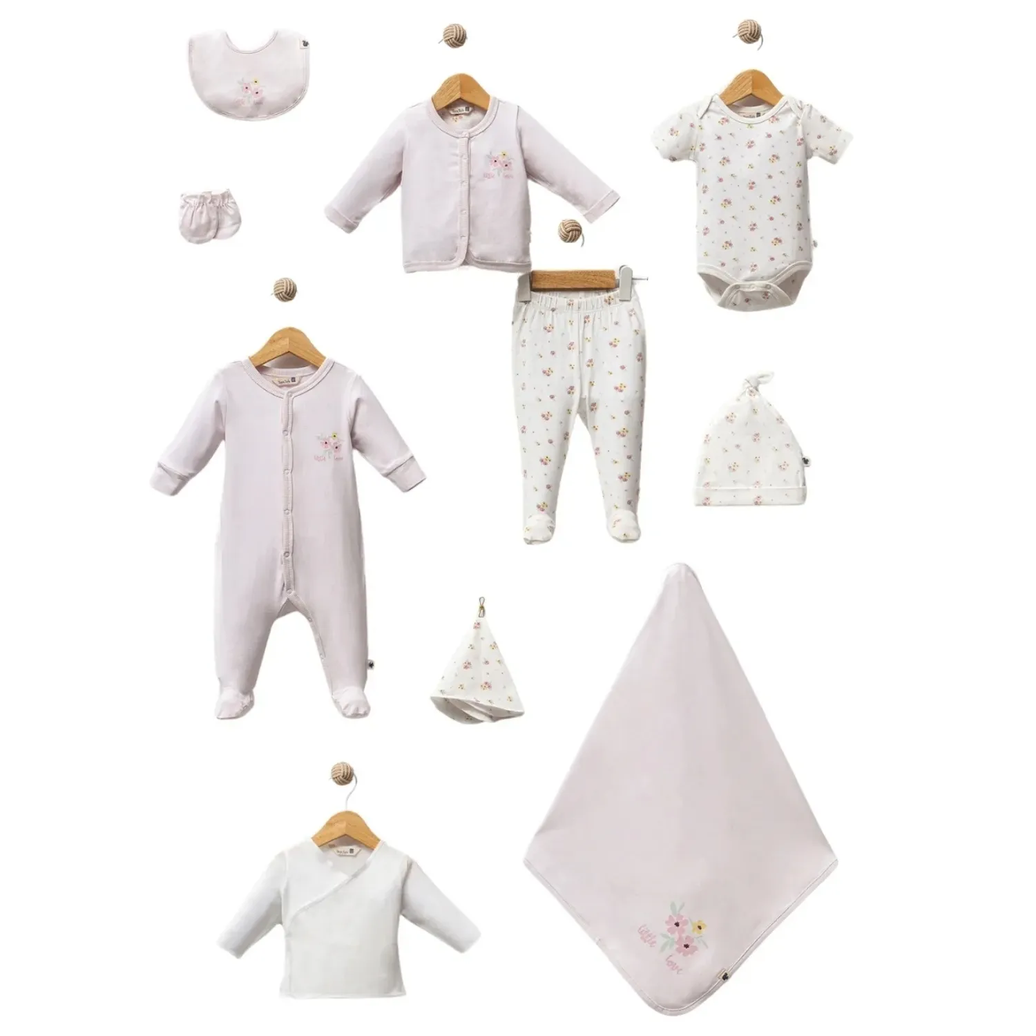 Totstale Hastane Çıkışı 10lu Little Love Pembe