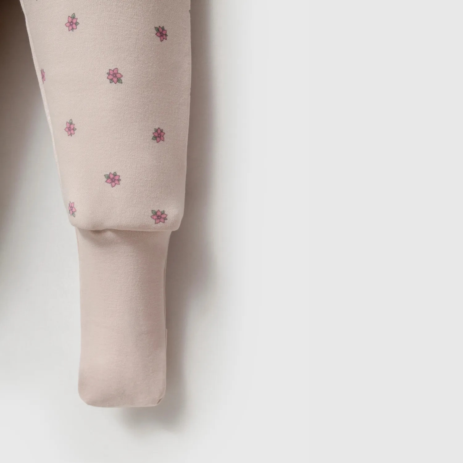 Ella Bonna Uyku Tulumu Çoraplı 2,5 Tog Bej Flowers