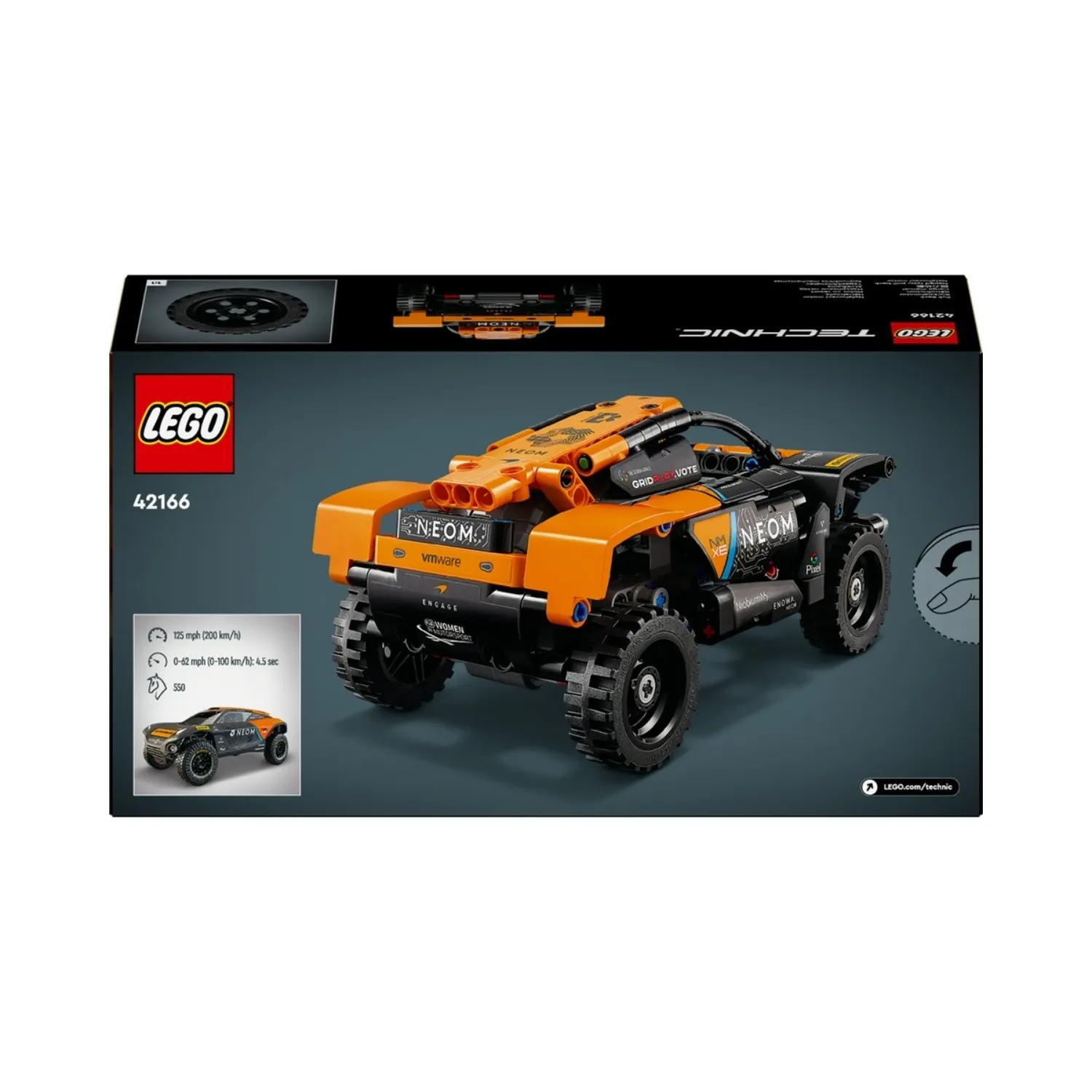 LEGO NEOM McLaren Extreme E Race Car 42166
