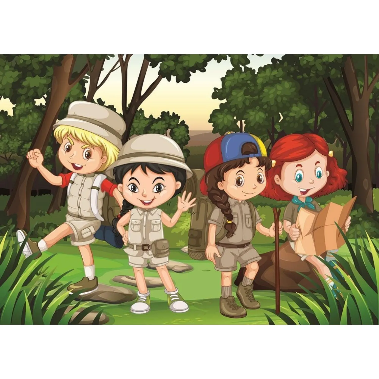 Art Kids İzci Kampı 2X100 Parça