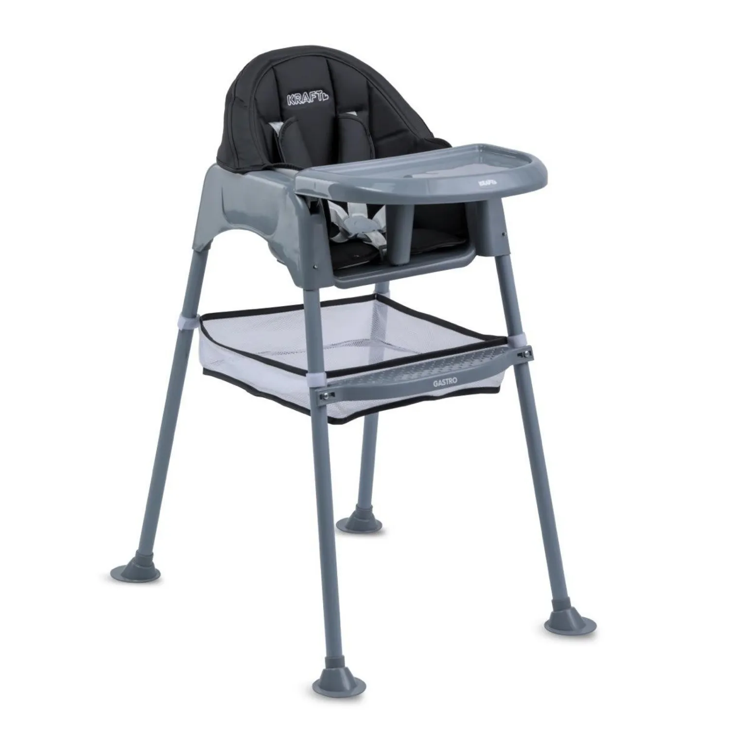 Kraft Gastro Basic Mama Sandalyesi Black