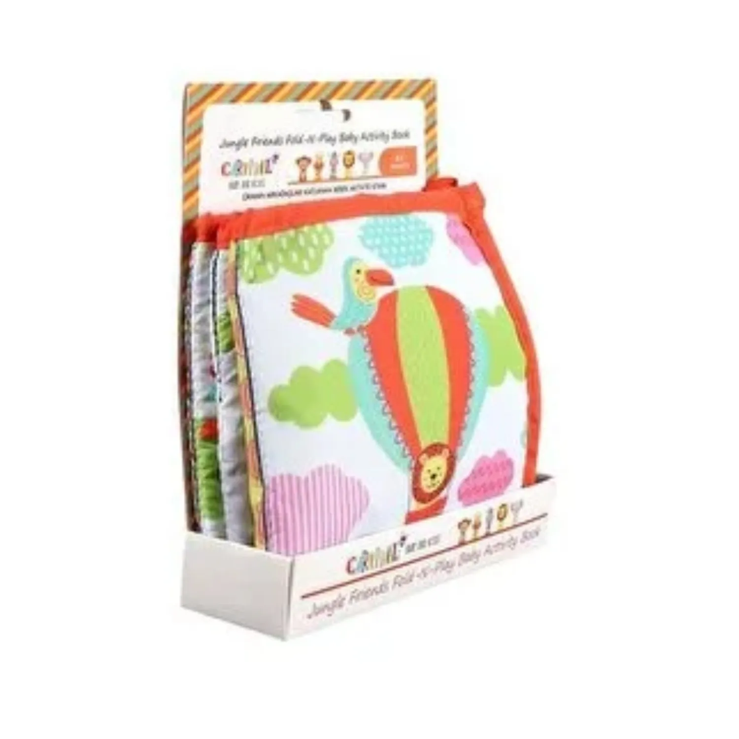 Carnival Baby&Kids Katlanan Bebek Aktivite Kitabı - Yüksek Kontrastlı Tasarım