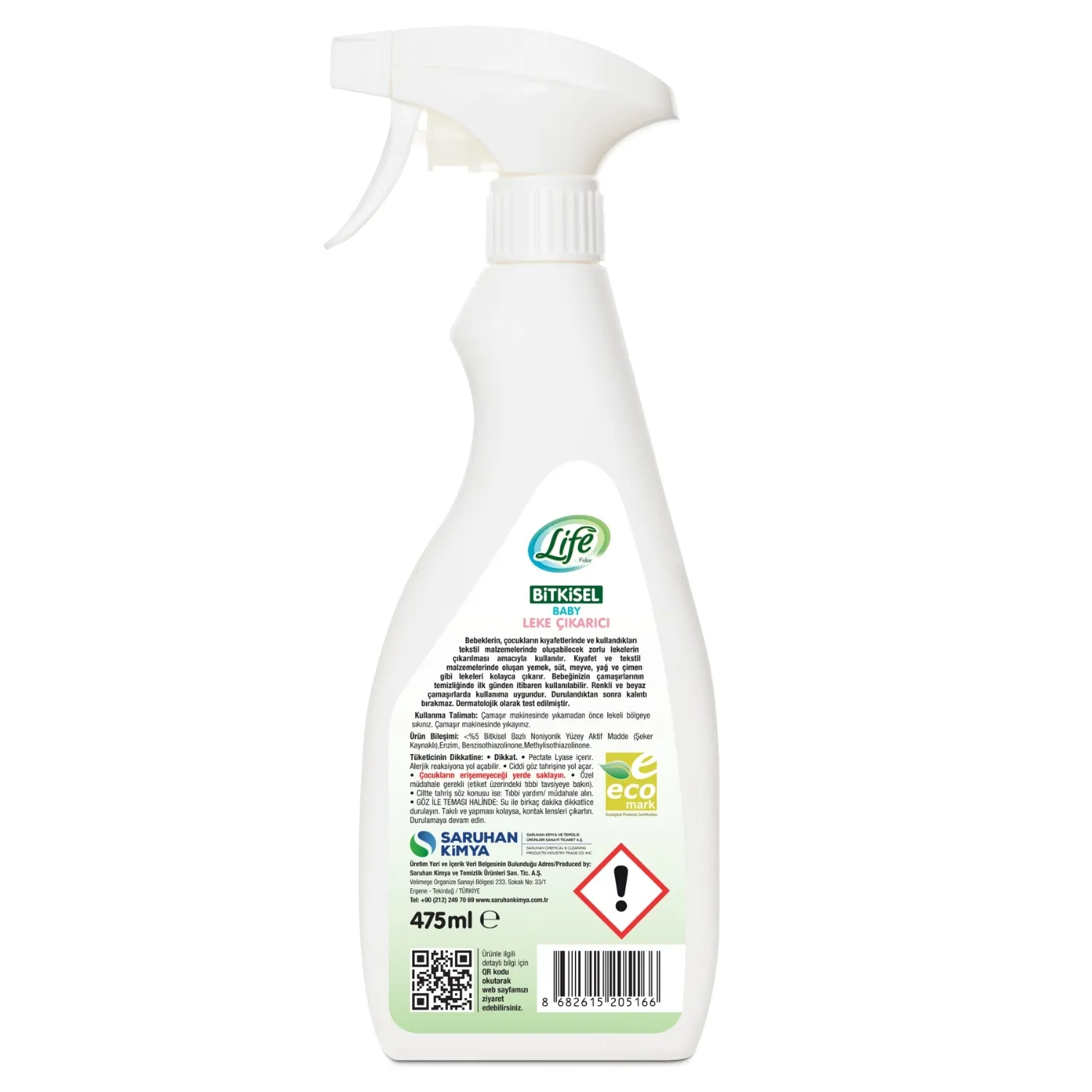 Life by Fakir Leke Çıkarıcı 475ml Life by Fakir Leke Çıkarıcı 475ml