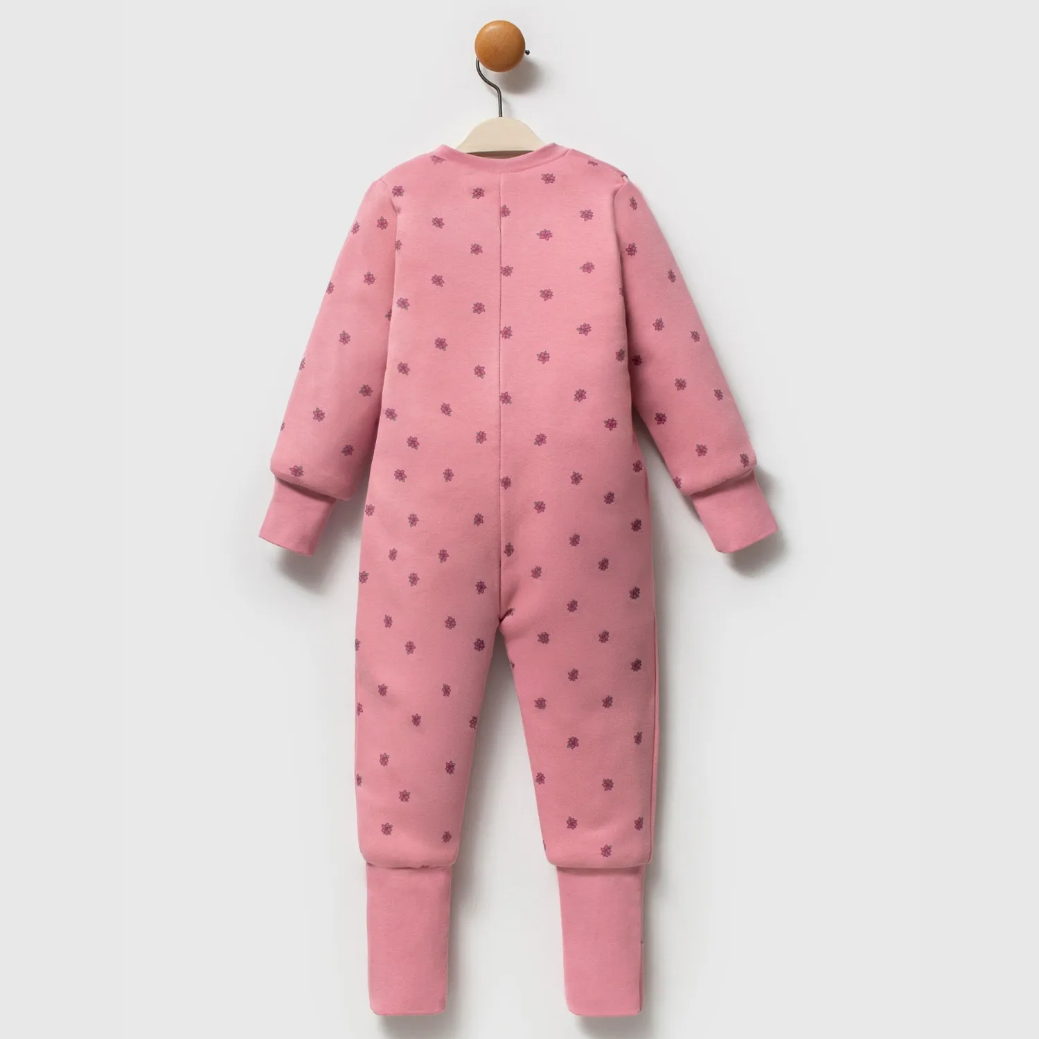 Ella Bonna Uyku Tulumu Çoraplı 2,5 Tog Mürdüm Flowers