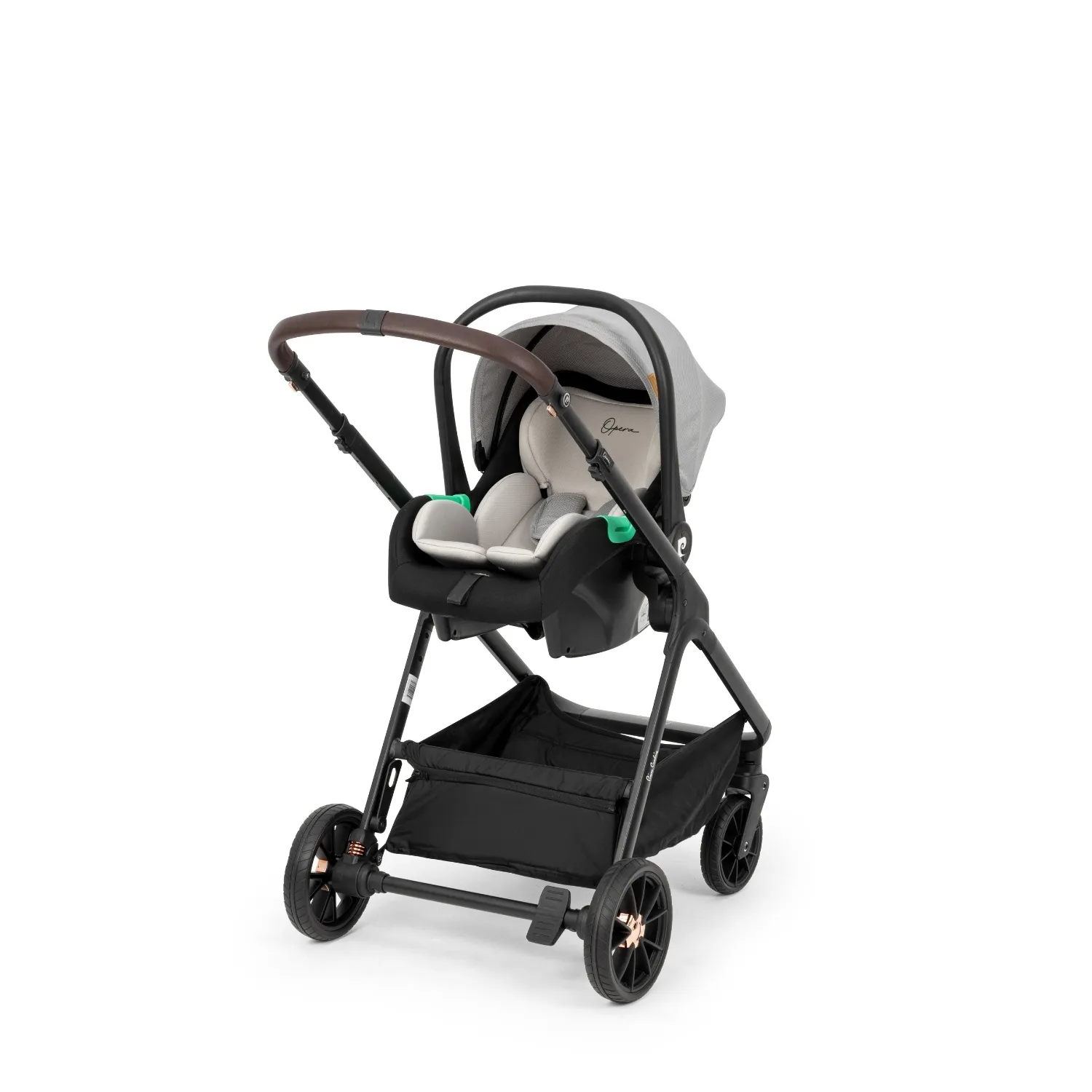 Pierre Cardin Opera Travel Sistem Bebek Arabası Moon Grey