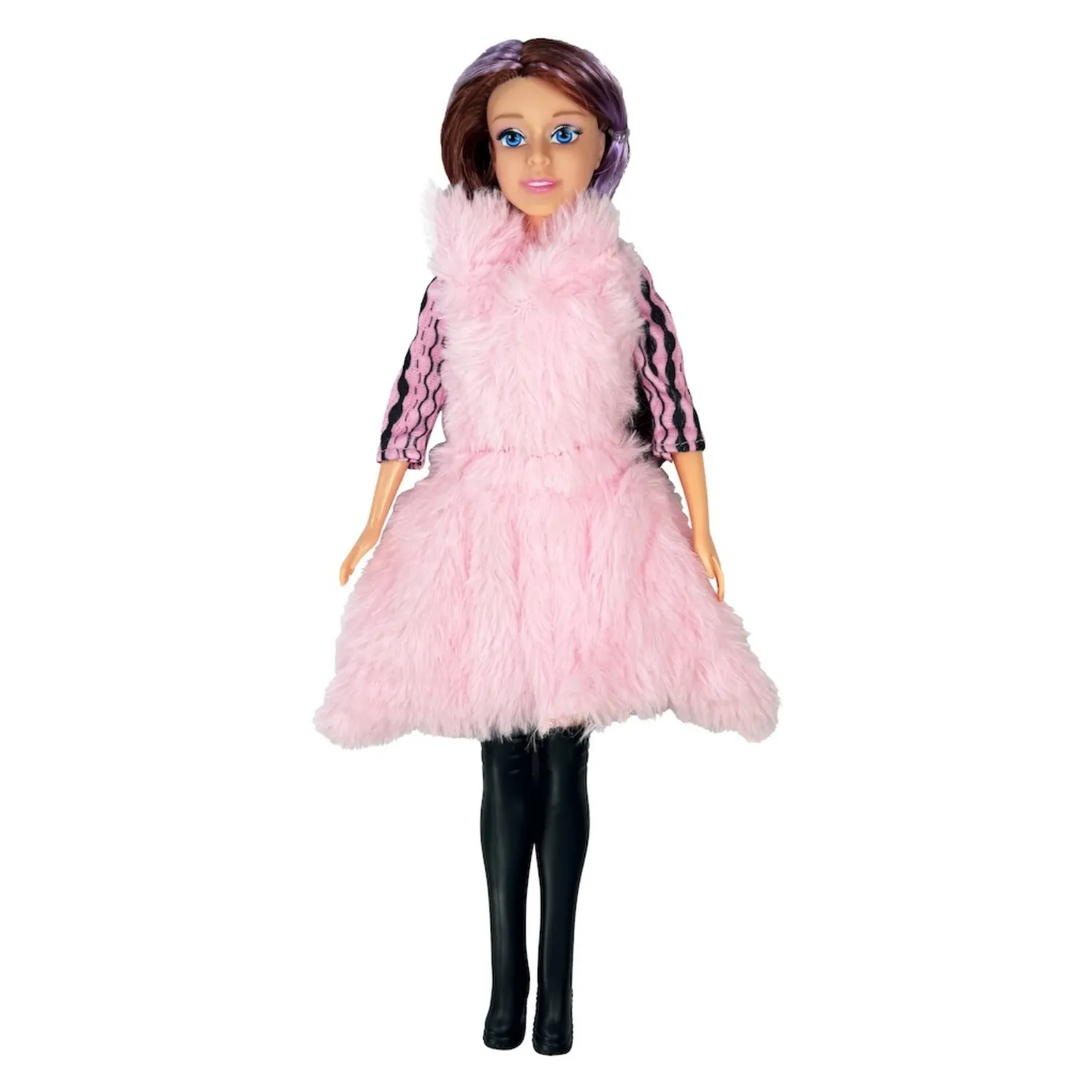 Vardem Kutulu 29Cm Kürklü Çizmeli Bebek