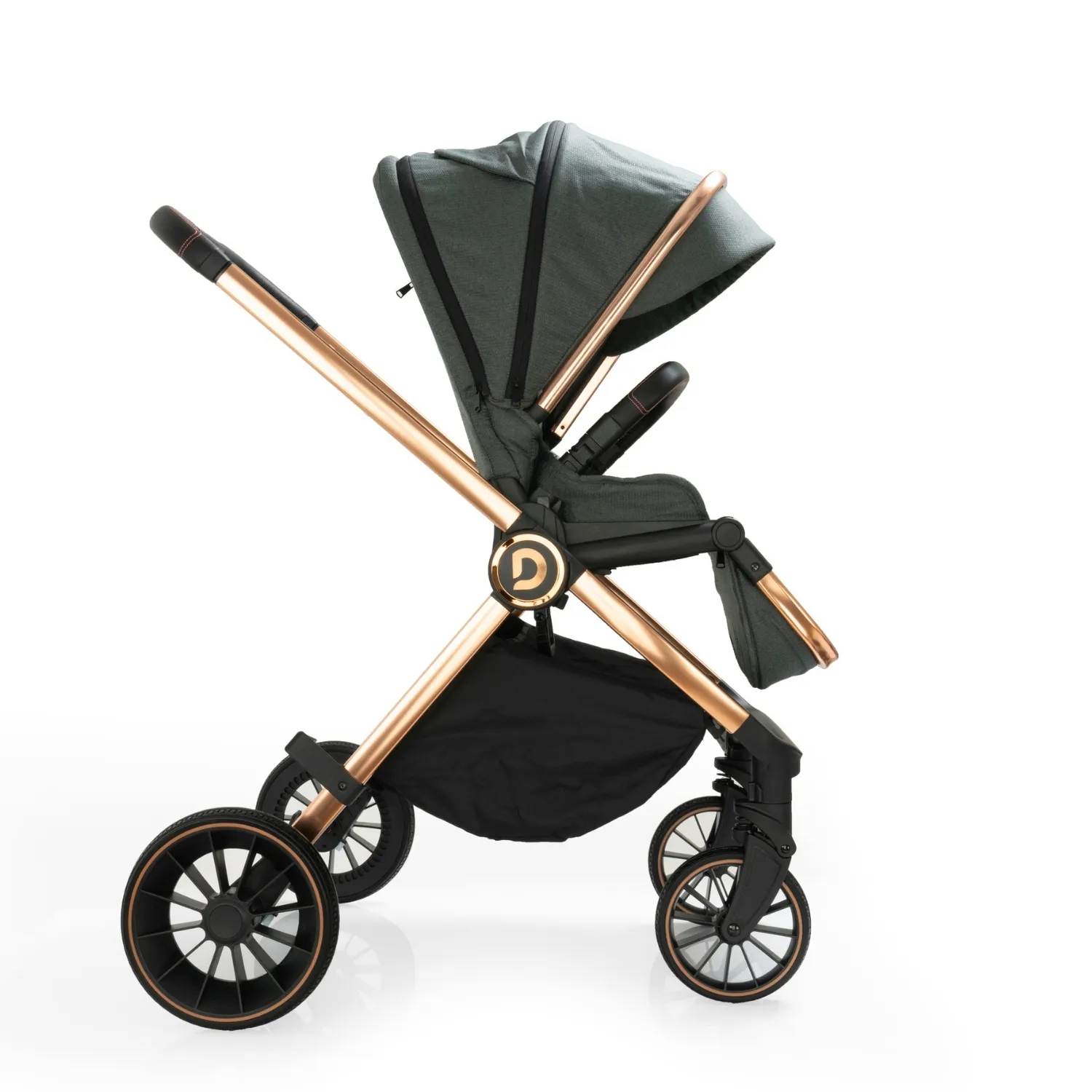 Duux Pro Max 2 Travel Sistem Bebek Arabası Green