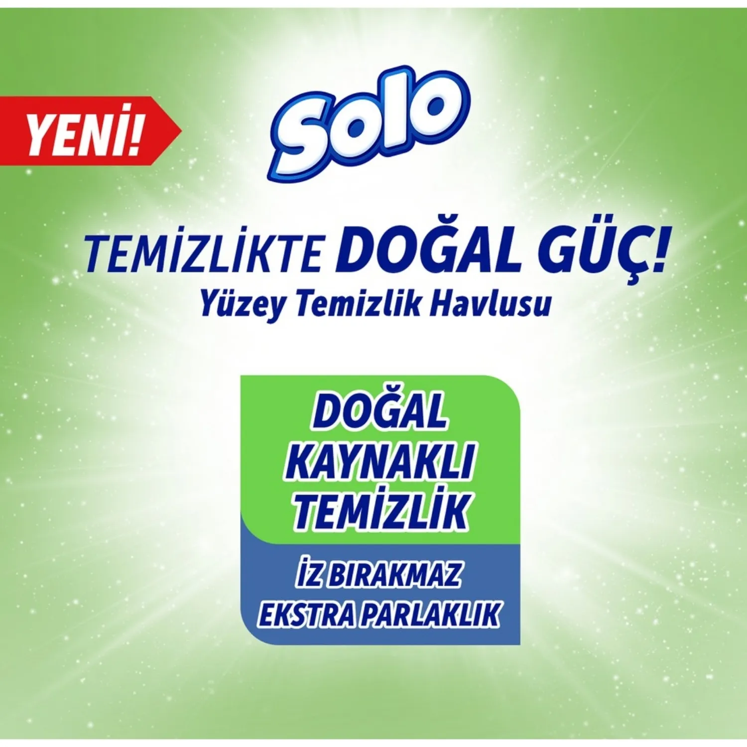 Solo XL Yüzey Temizlik Havlusu Doğal Güç Okaliptus & Çam 100lü