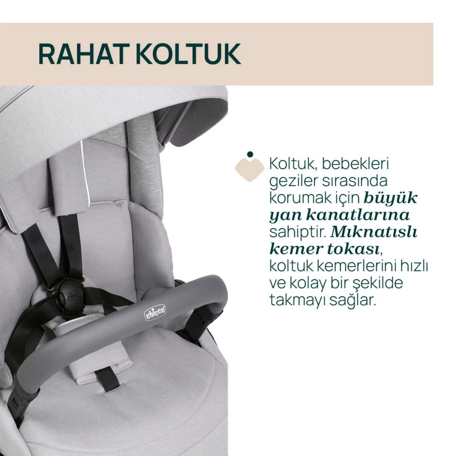 Chicco One4Ever Lounge Travel Sistem Bebek Arabası Sparkle Grey