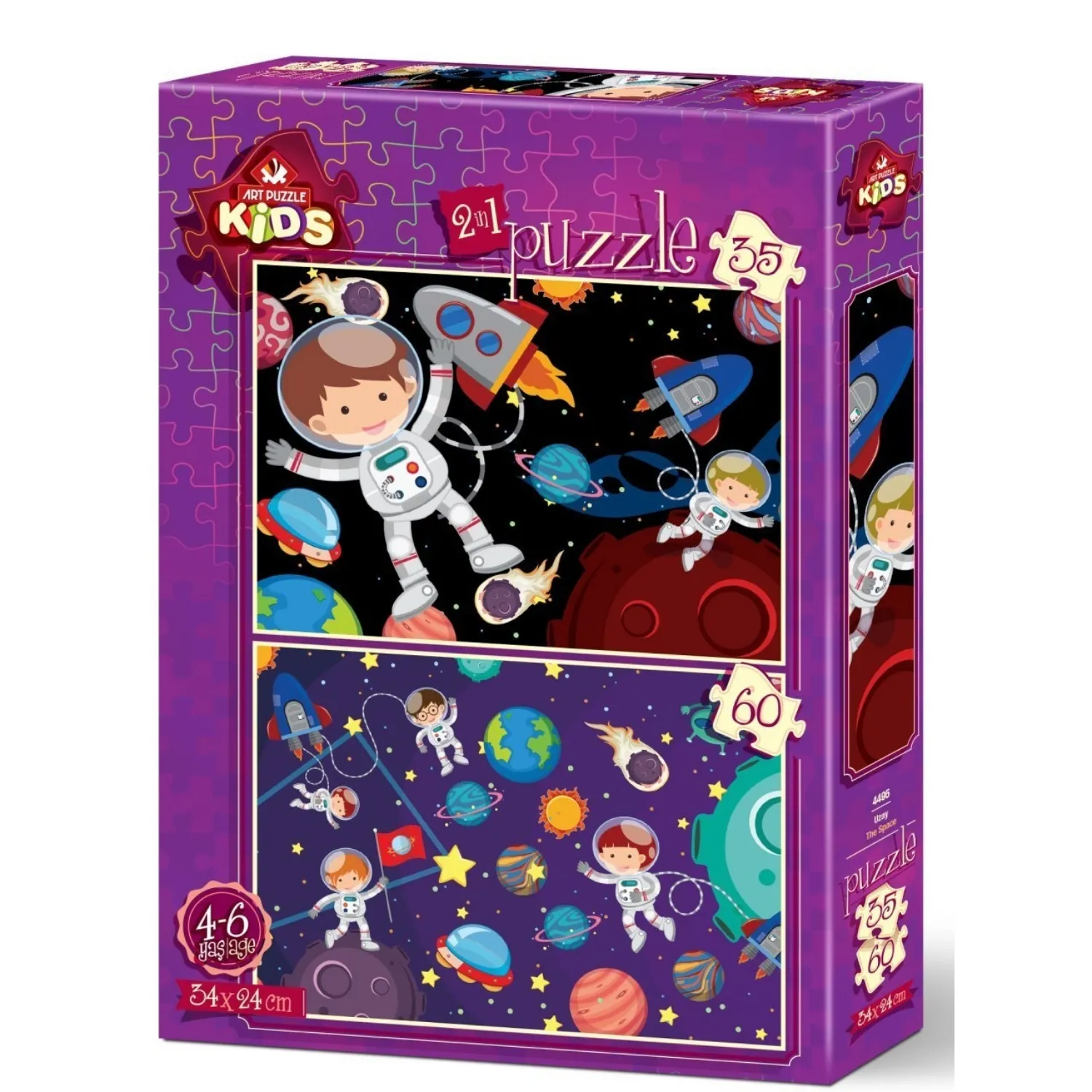 Art Kids Uzay 35+60 Parça
