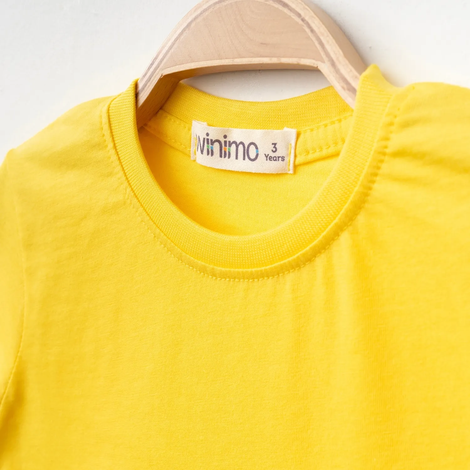 Winimo T-Shirt Keep On Board Baskılı Sarı