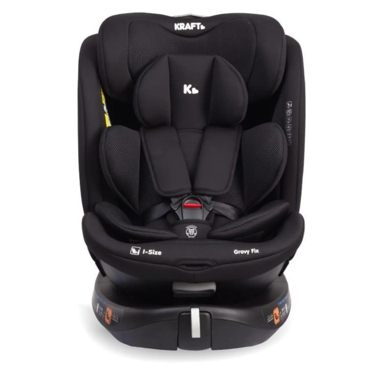Kraft Grovy I-Size Oto Koltuğu 0-36 Kg Black