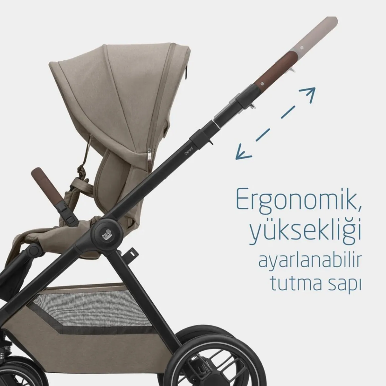 Maxi Cosi Oxford Çift Yönlü Bebek Arabası Twillic Truffle
