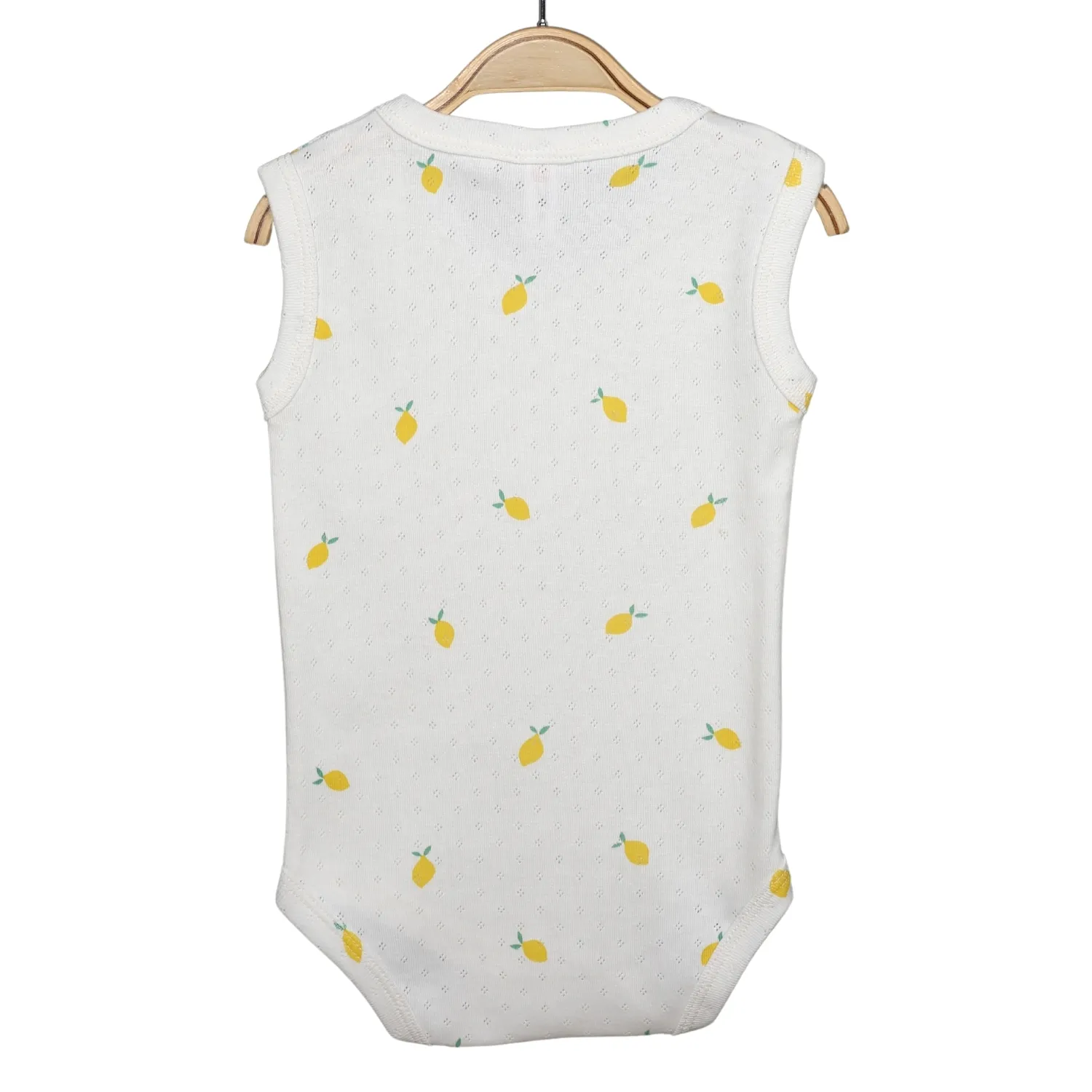 Hvc Atlet Body Jakarlı Meyve Desenli Limon