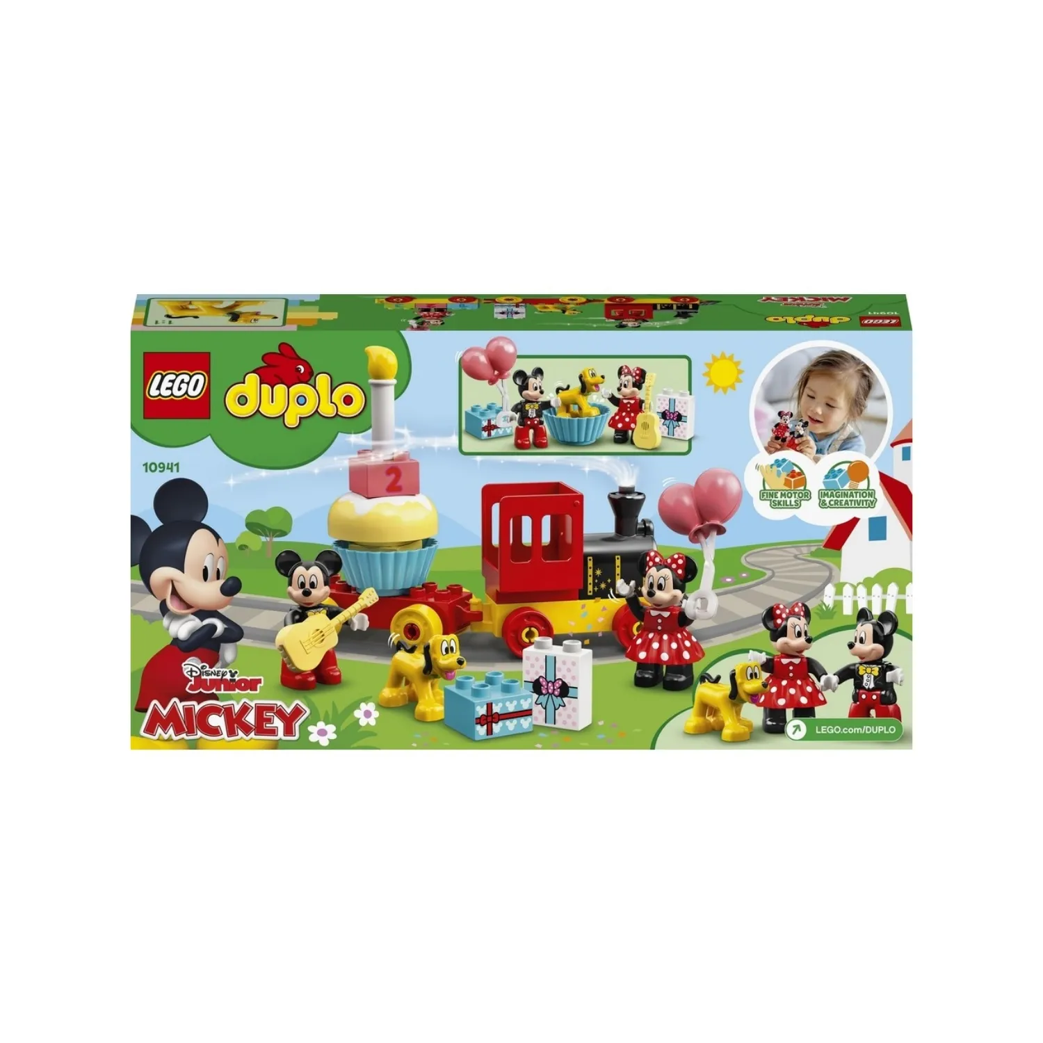 LEGO DUPLO Disney Mickey ve Minnie Doğum Günü Treni 10941