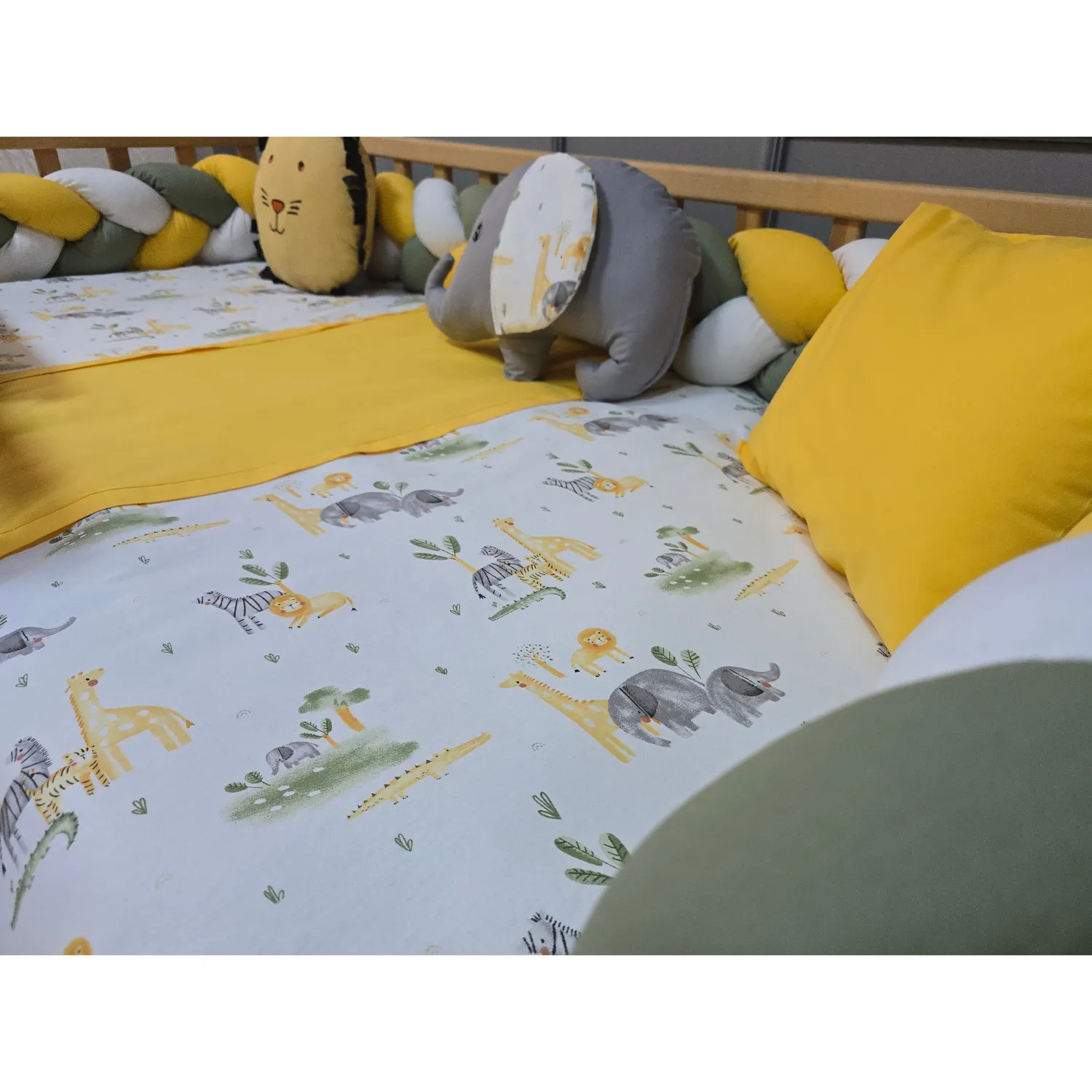 Yuar Baby Motessori Örgü Uyku Seti Sarı Amazon