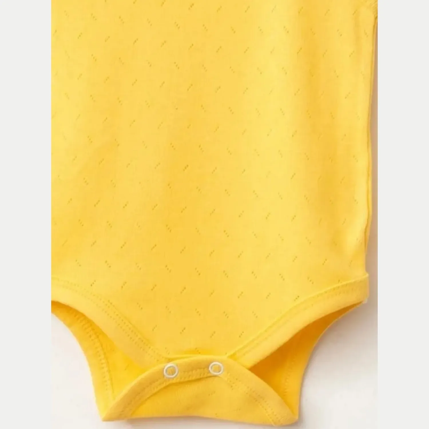 Tiffany Atlet Body %100 Pamuklu Çıtçıtlı Basic 3'lü Set Body Zıbın Sarı Unisex Bebek