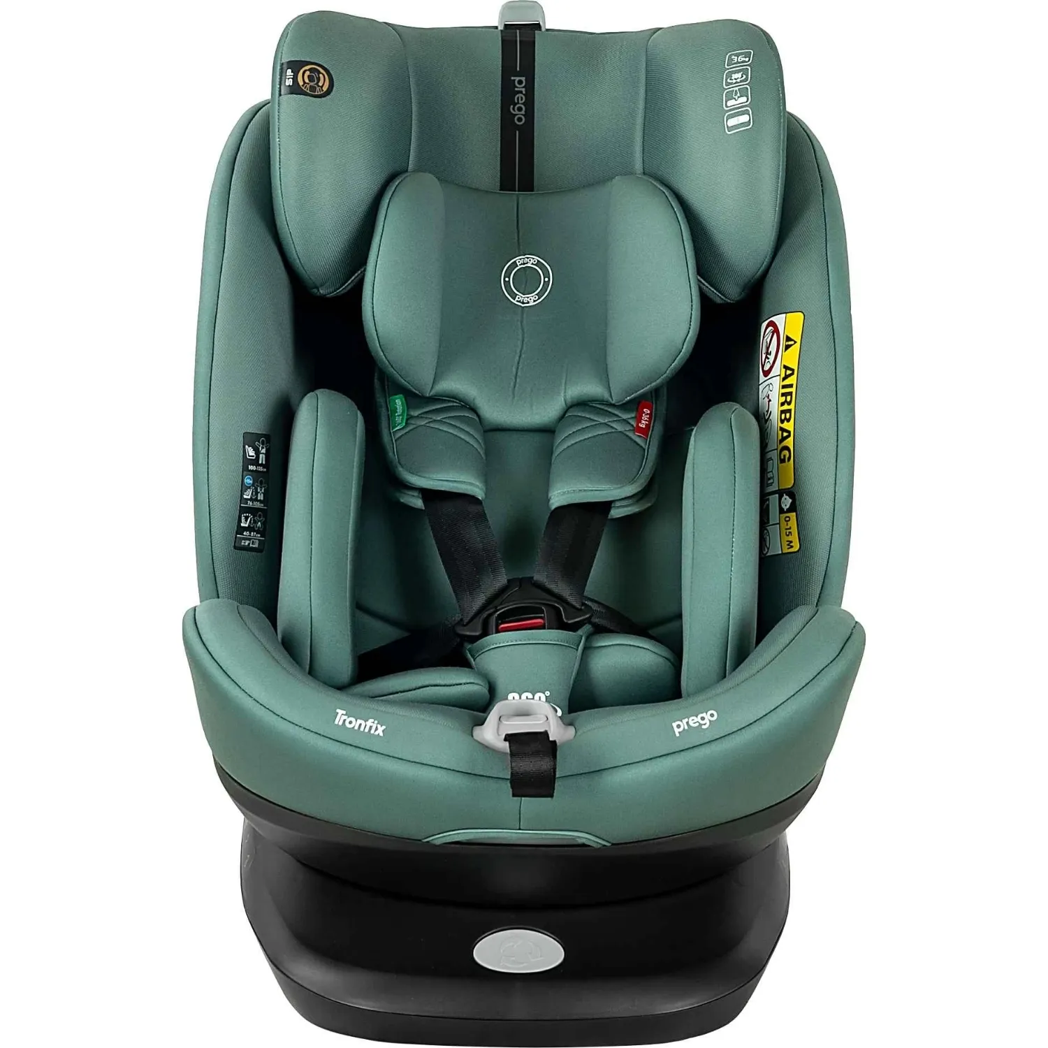 Prego Q9004 Tronfix I-Size Oto Koltuğu 0-36 Kg Yeşil