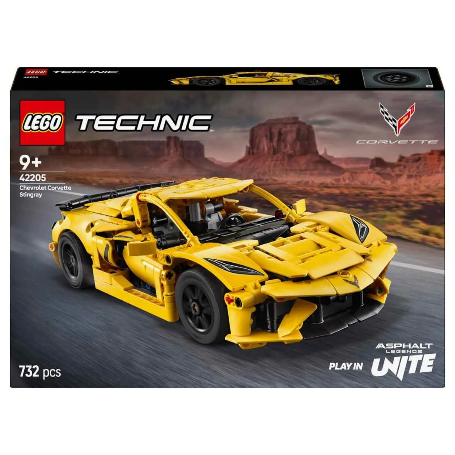 LEGO Technic Chevrolet Corvette Stingray 42205