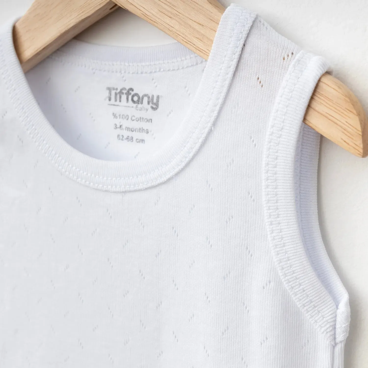 Tiffany Atlet Body %100 Pamuklu Çıtçıtlı Basic 3'lü Set Body Zıbın Beyaz Unisex Bebek