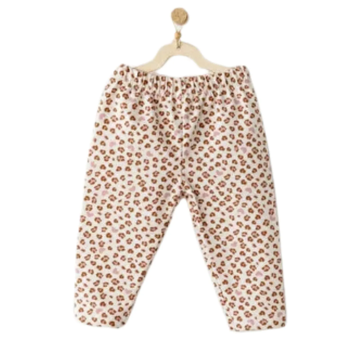 Andy Wawa 3lü Takım Little Leopard Ekru