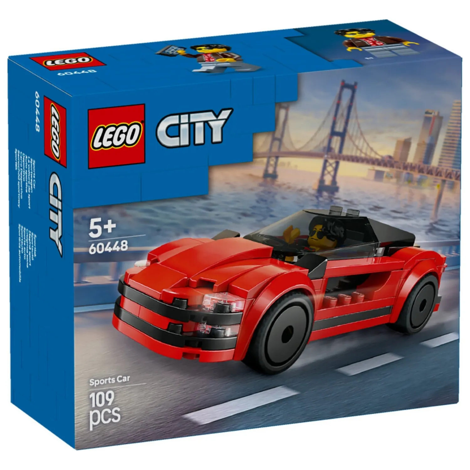 LEGO City Kırmızı Spor Araba 60448