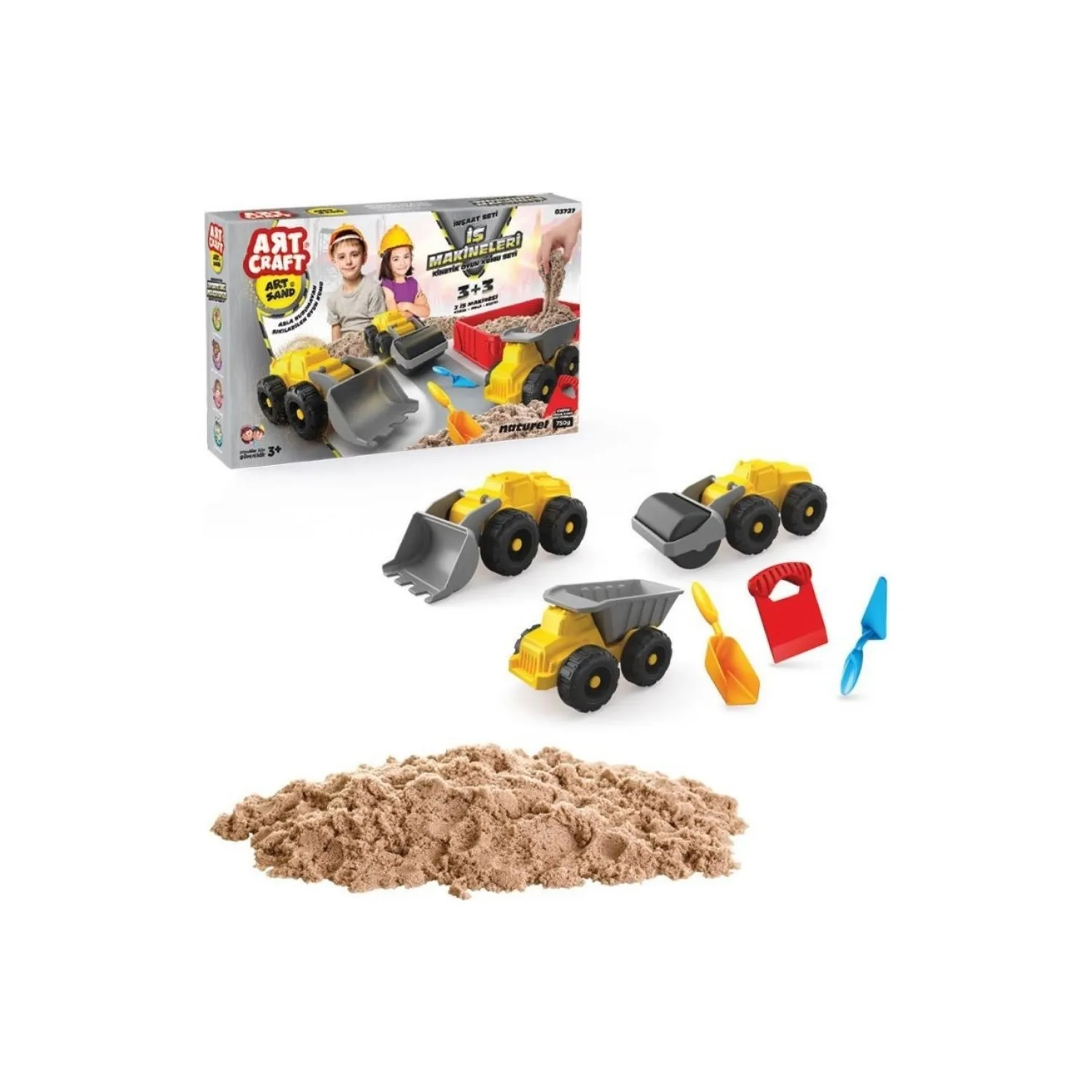 Dede İş Makineleri Kum Set 750 Gr