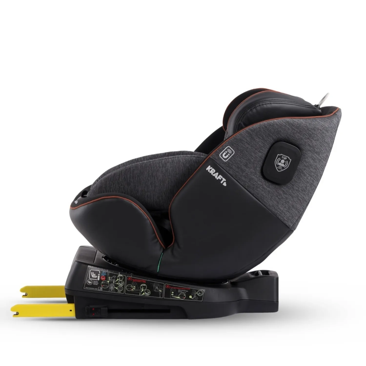 Kraft Galler I-Size Oto Koltuğu 0-36 Kg Koyu Gri