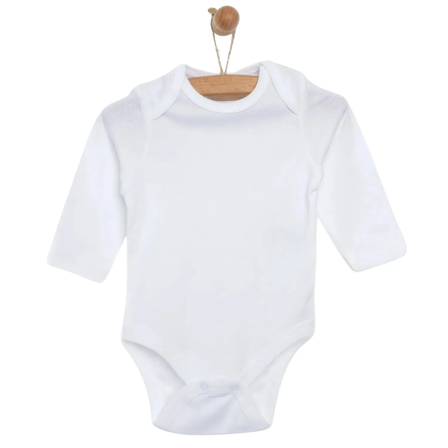 Mixi Baby 5li Beyaz Uzun Kollu Body Seti