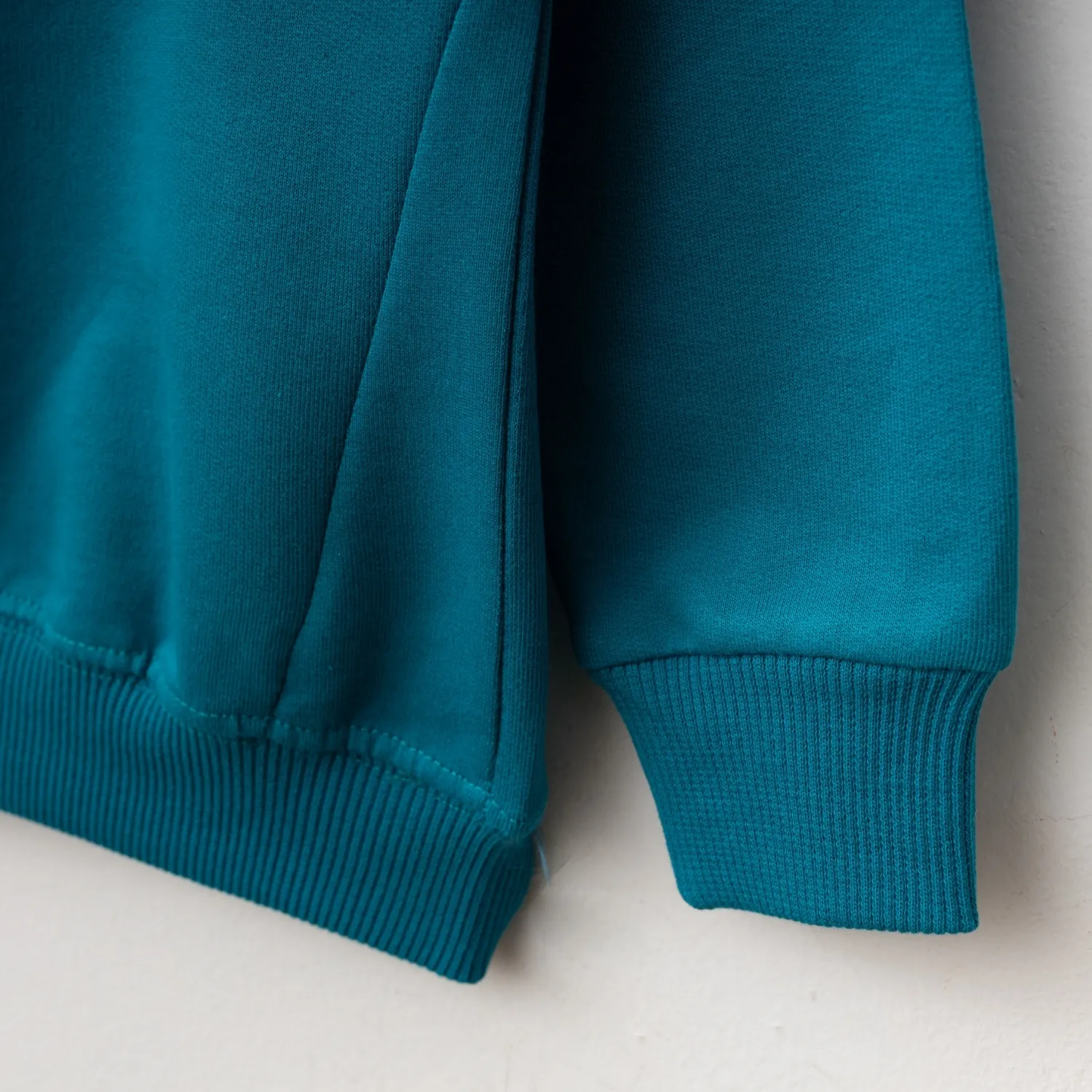 Winimo Sweatshirt Parçalı Basic Turkuaz