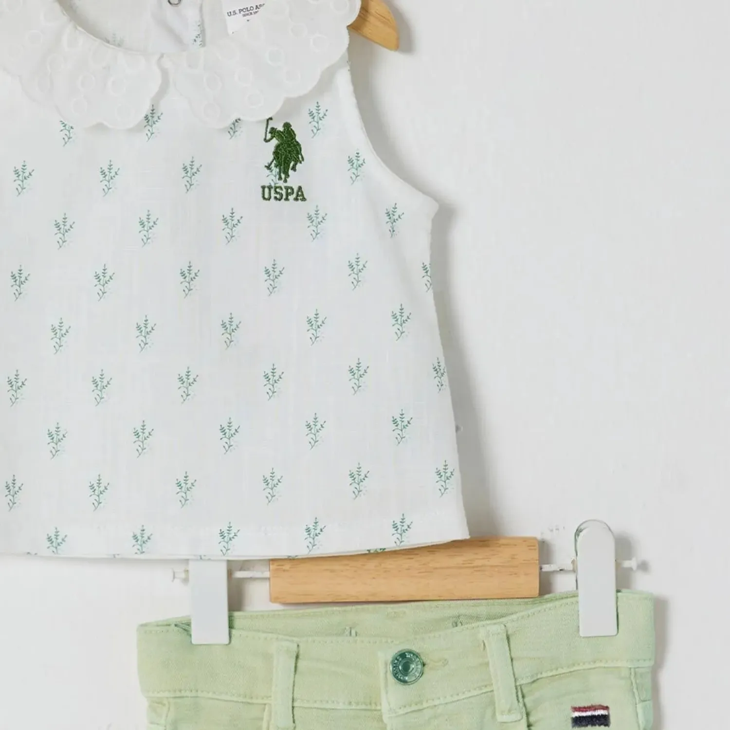 U.S. Polo 2li Takım T-Shirt Beyaz