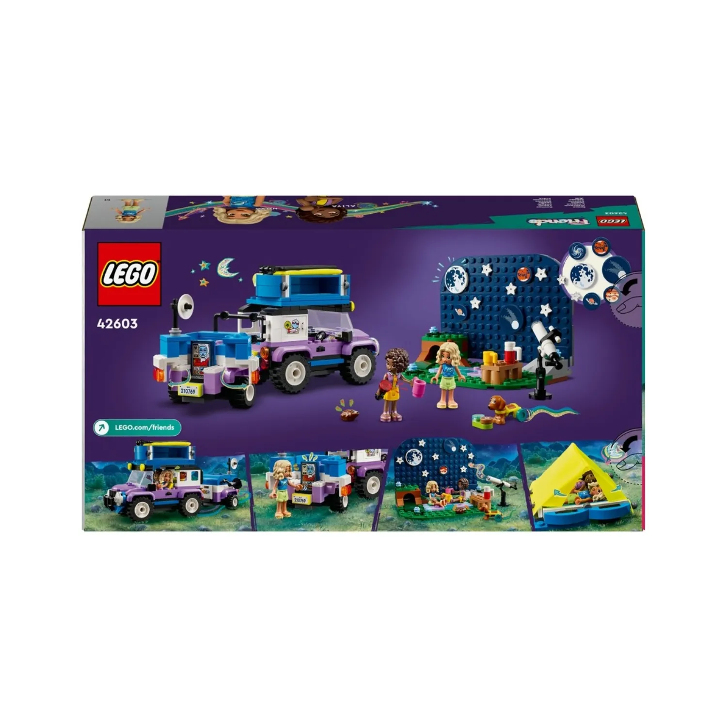 LEGO Yıldız Gözlemleme Kamp Aracı 42603