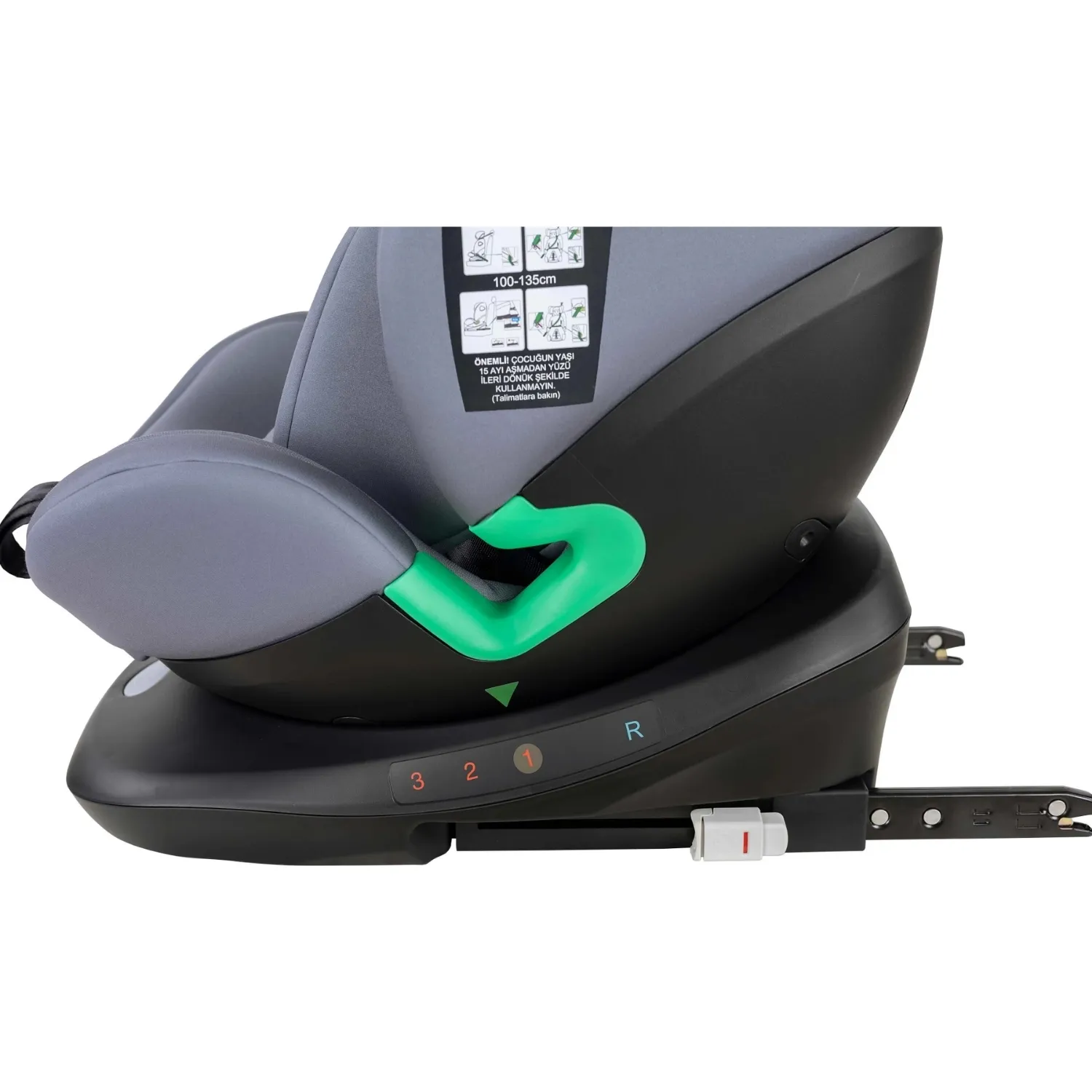 Prego Q9004 Tronfıx I-Size Oto Koltuğu Gri