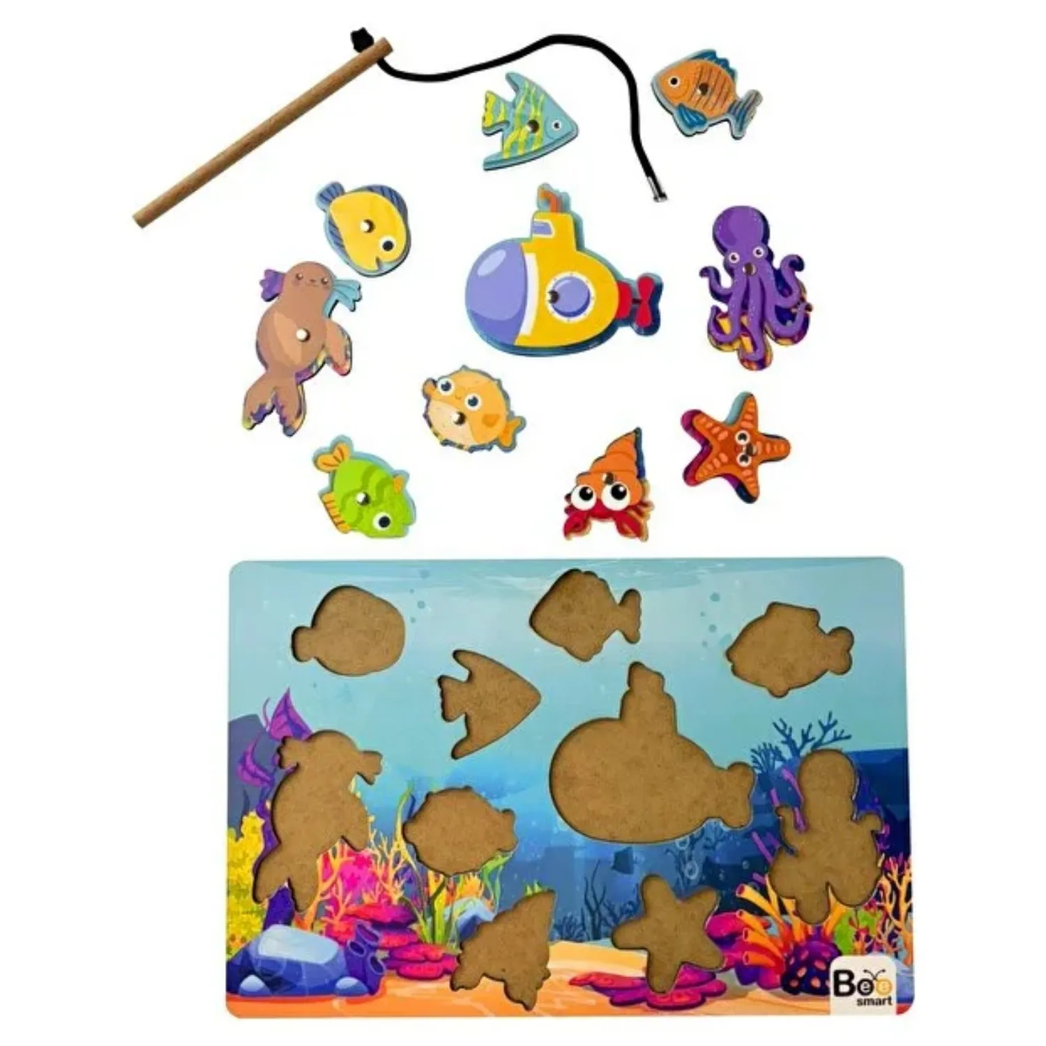 Bee Smart Puzzle Balık Tutma