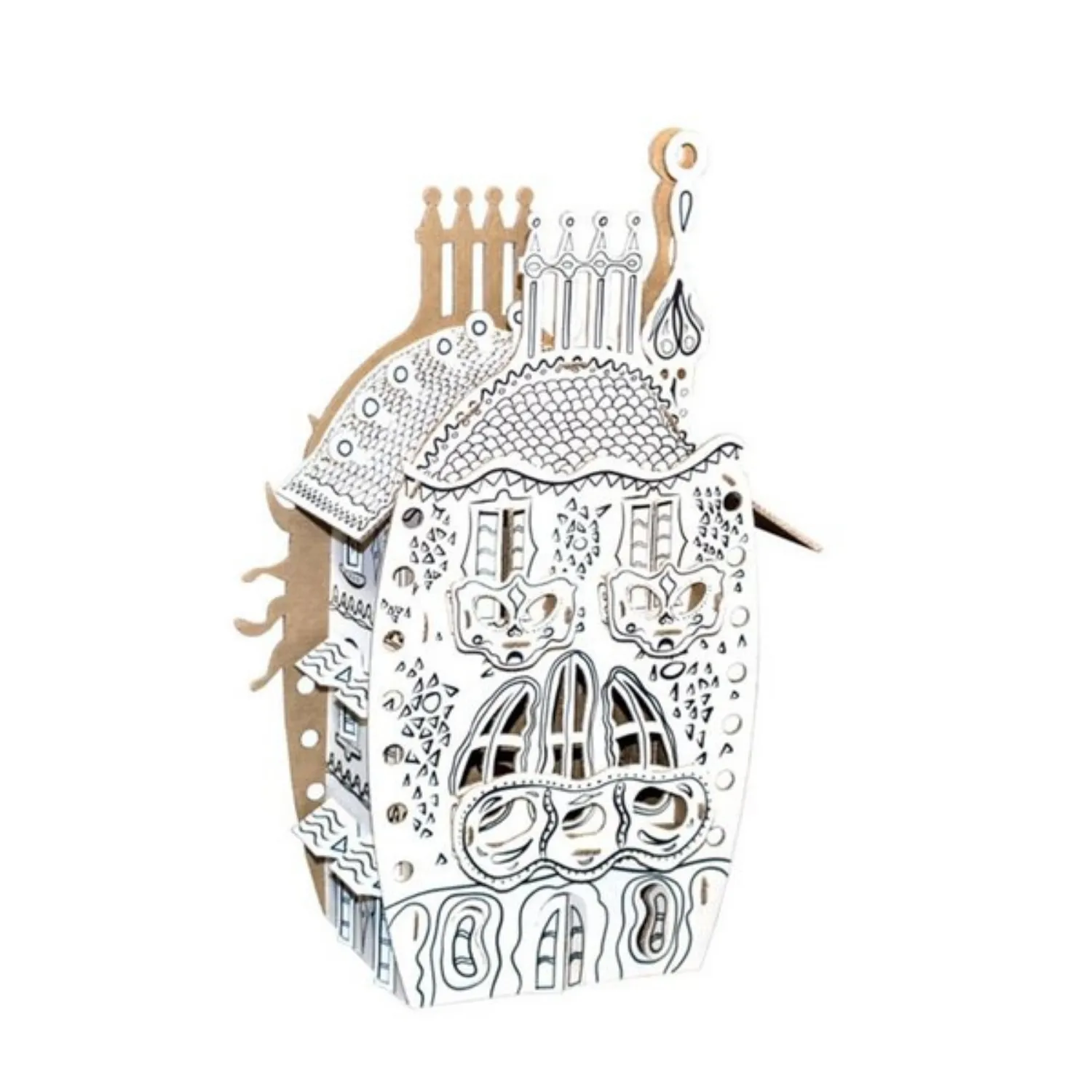 Todo 3D Boyanabiliir Güneş Sahili Evi