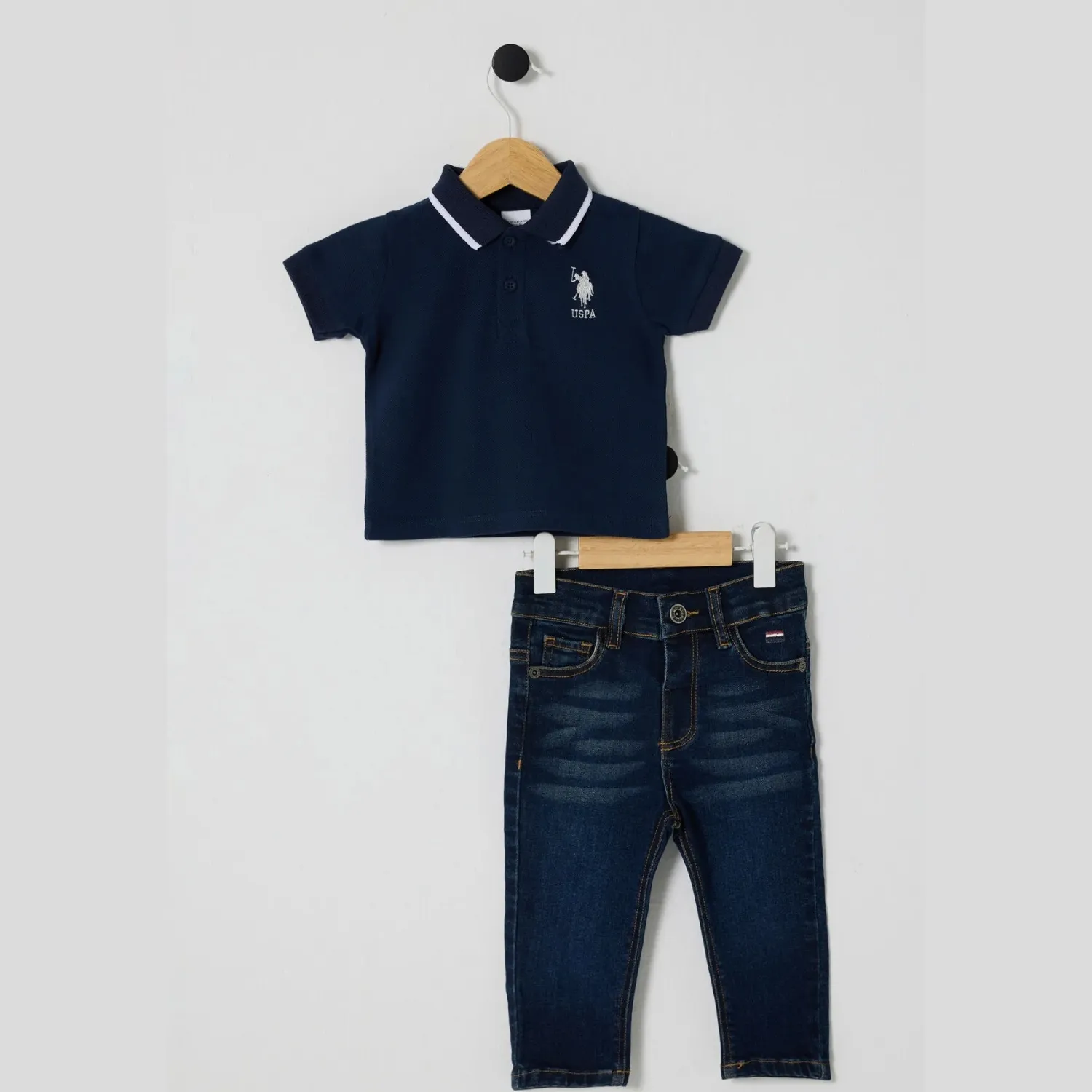 U.S. Polo 2li Takım T-Shirt Pike Lacivert